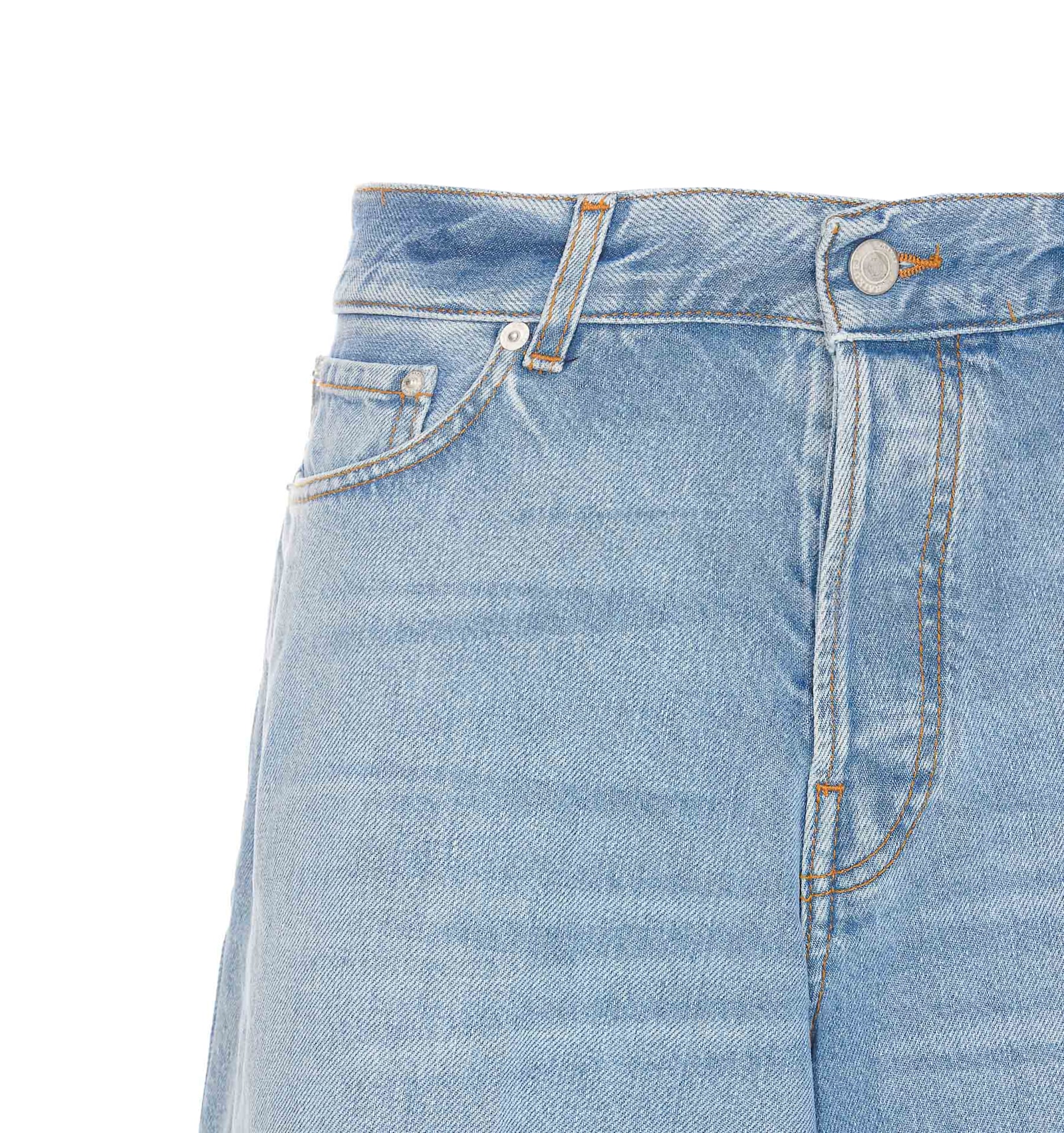 Haikure Jeans Ampi In Blue