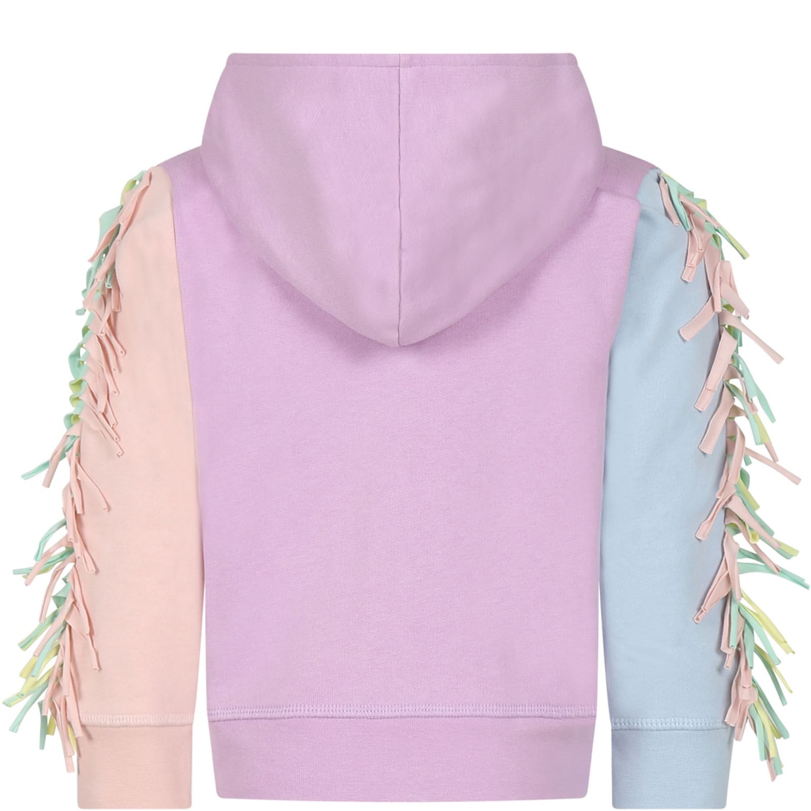 Shop Stella Mccartney Multicolor Sweatshirt For Girl With Unicorns