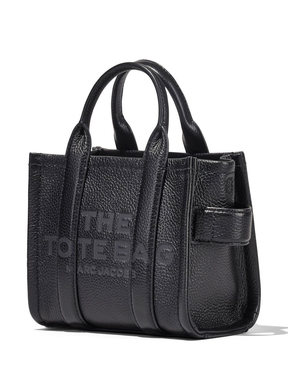 Shop Marc Jacobs The Mini Tote In Black