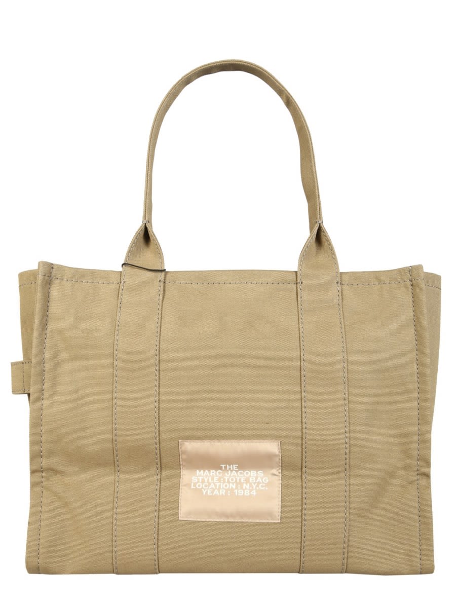 Shop Marc Jacobs The Tote Large Bag In Beige