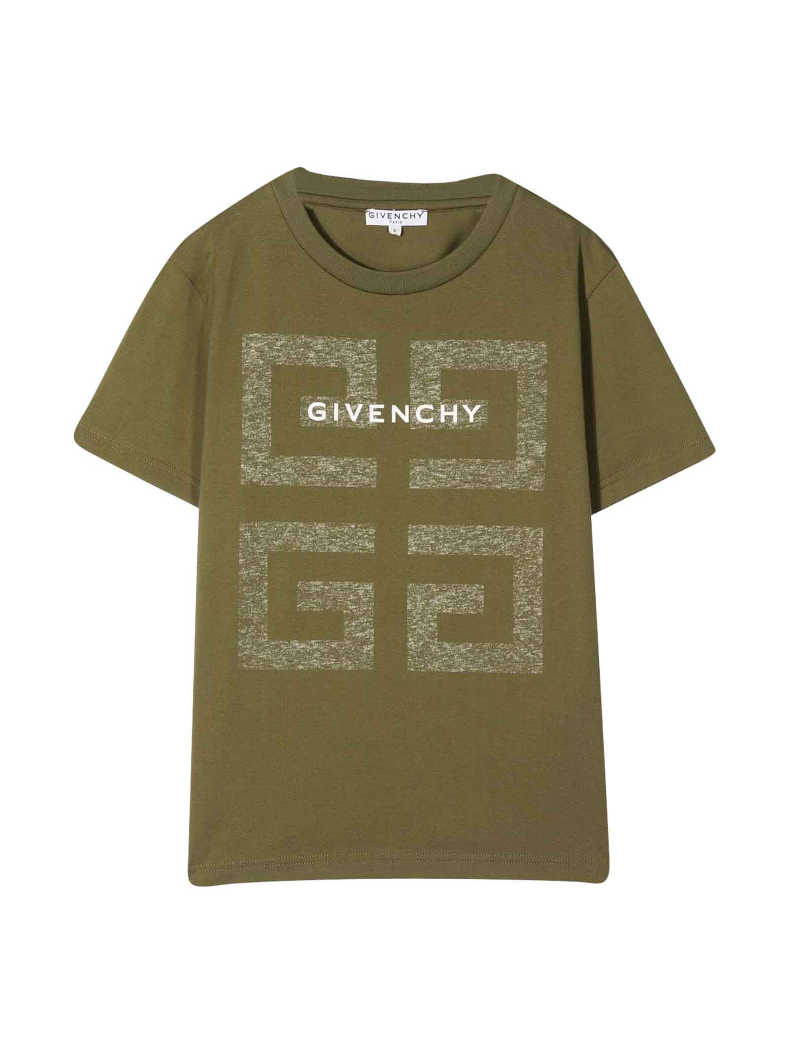 Givenchy Kaki Unisex T-shirt With Print