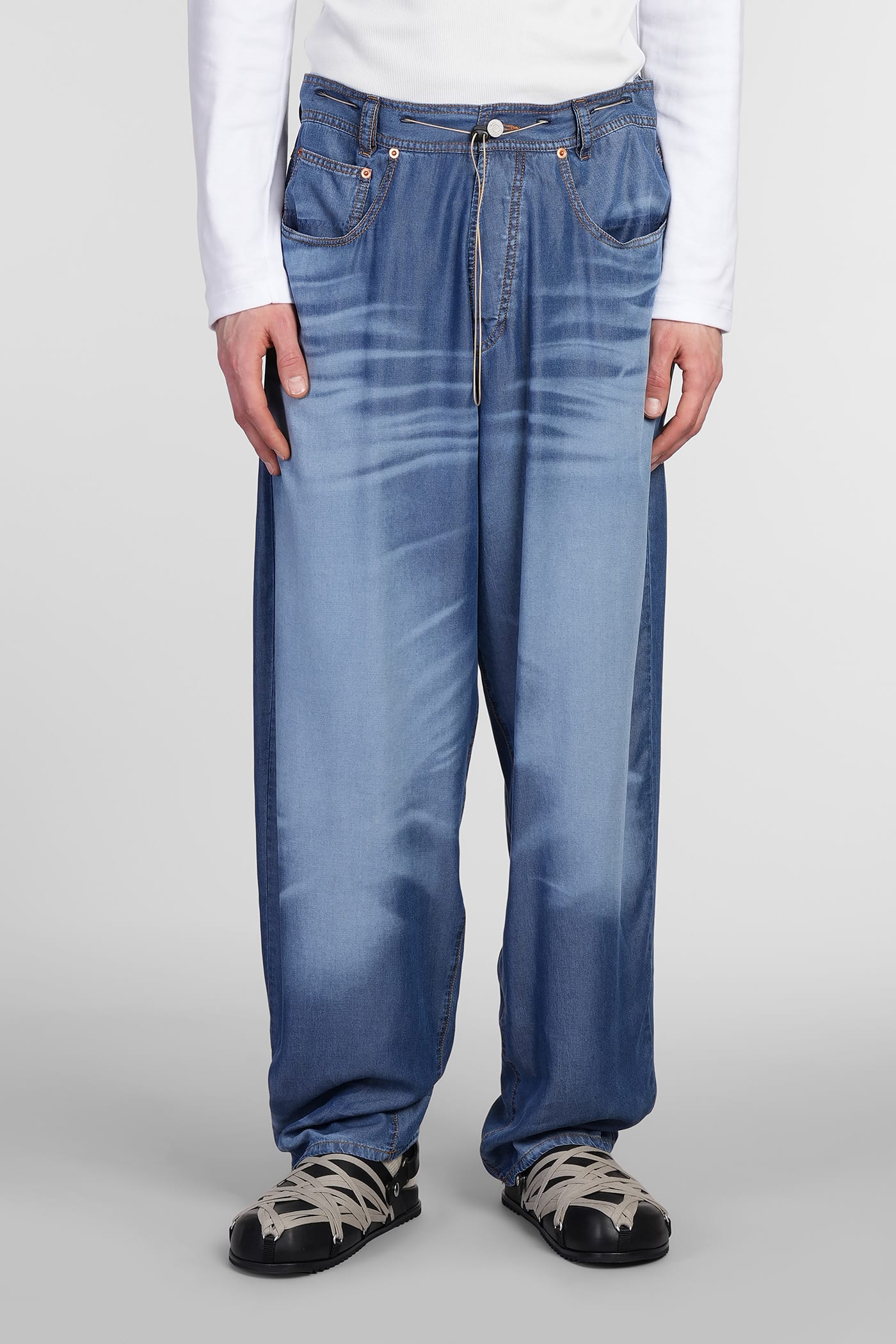 Jeans In Blue Denim