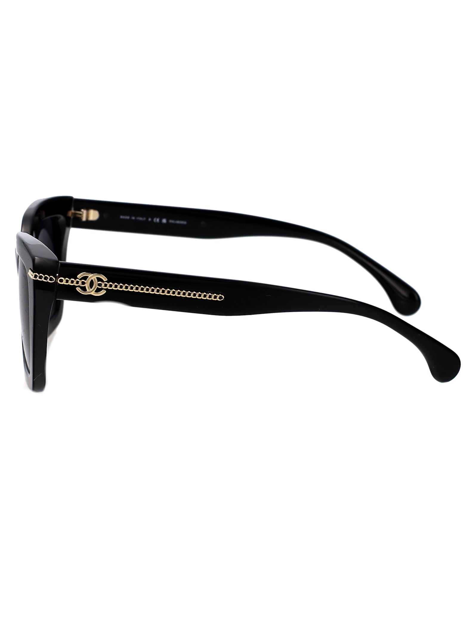 Pre-owned Chanel 0ch5509 Sunglasses In C622t8 Black