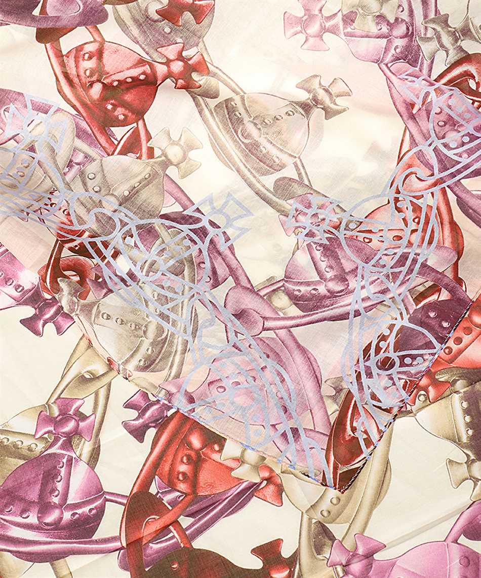 Vivienne Westwood Cotton Scarf In Multi