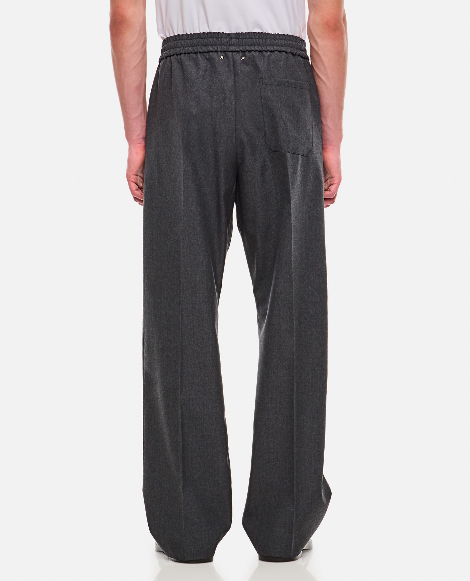 Shop Golden Goose Tailoring Jogging Pant In Grey