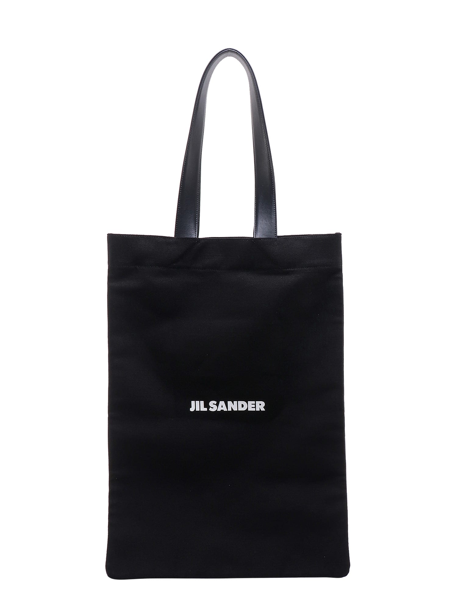 Shop Jil Sander Shoulder Bag In Nero