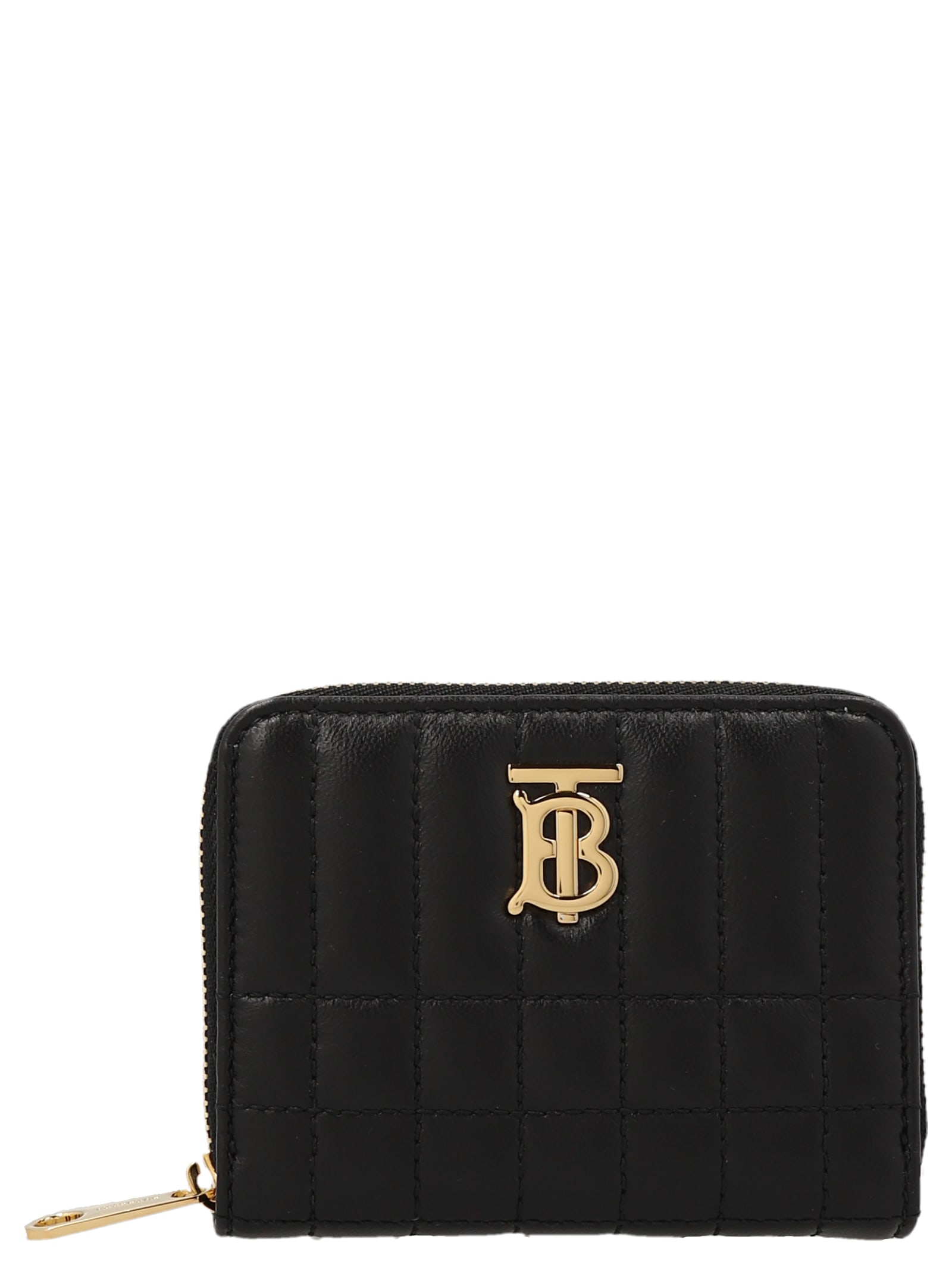 Burberry Logo Quilted Wallet