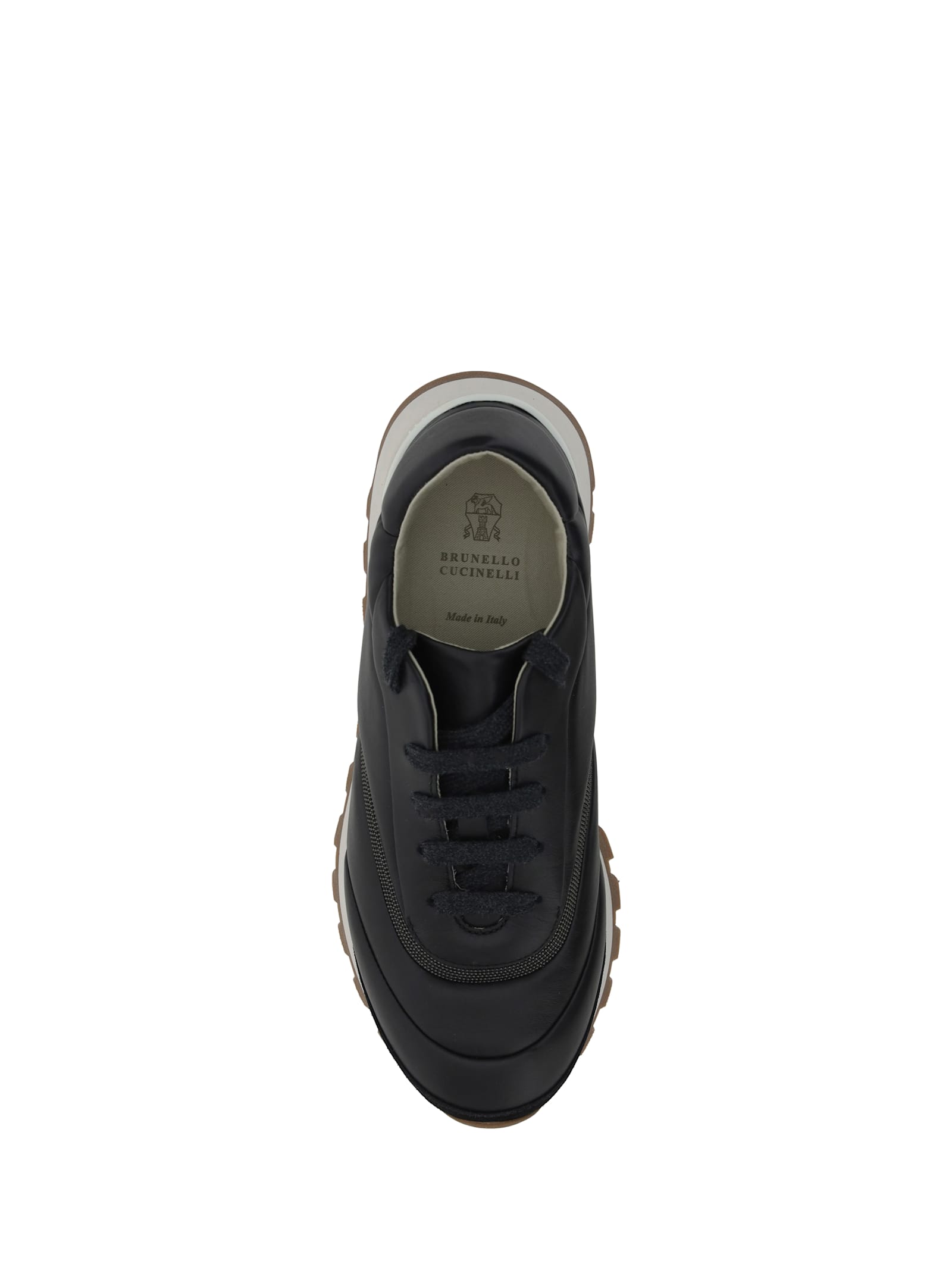 Shop Brunello Cucinelli Sneakers In Nero