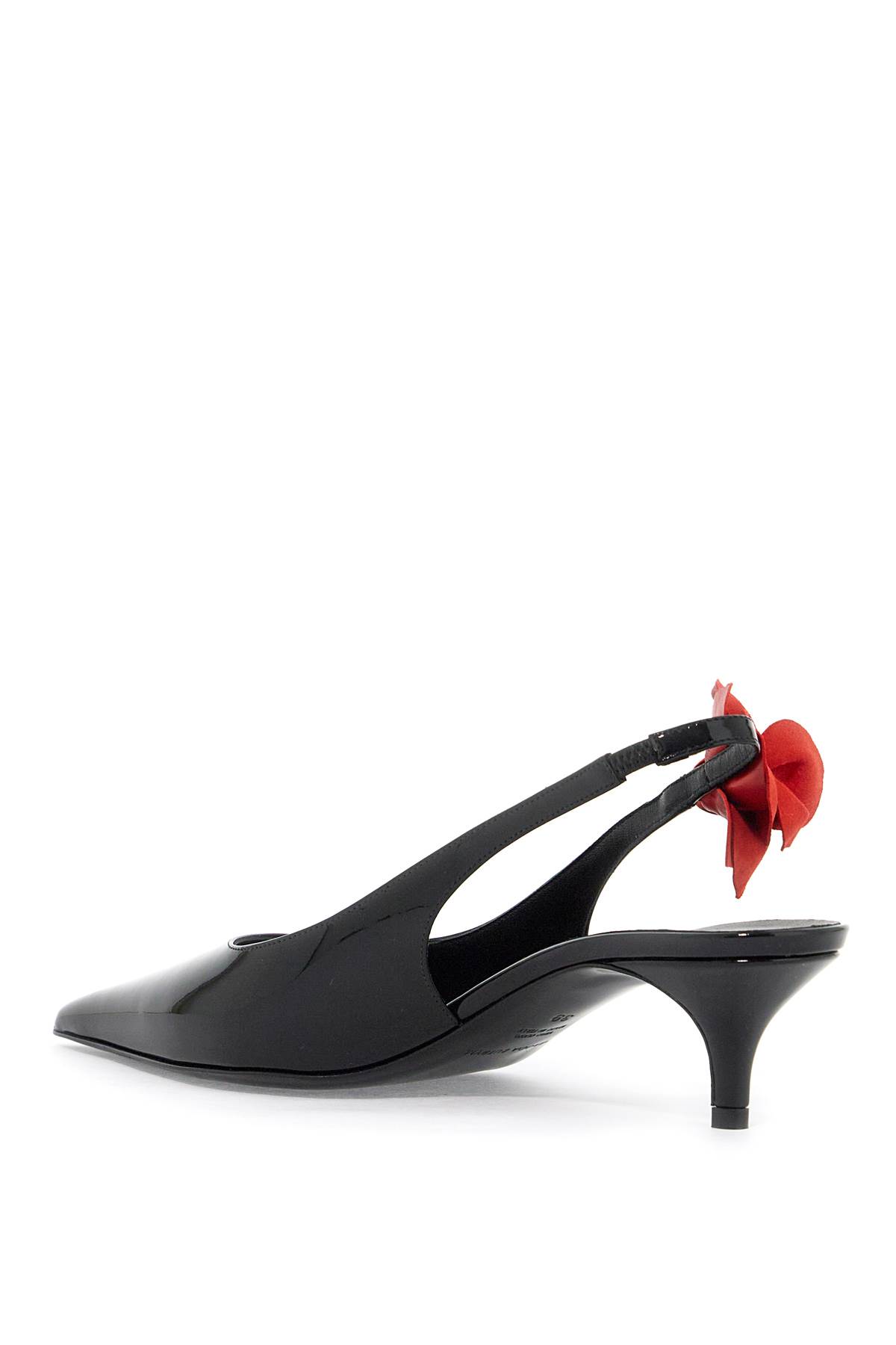 Shop Magda Butrym Slingback Dã©colletã© In Black (black)