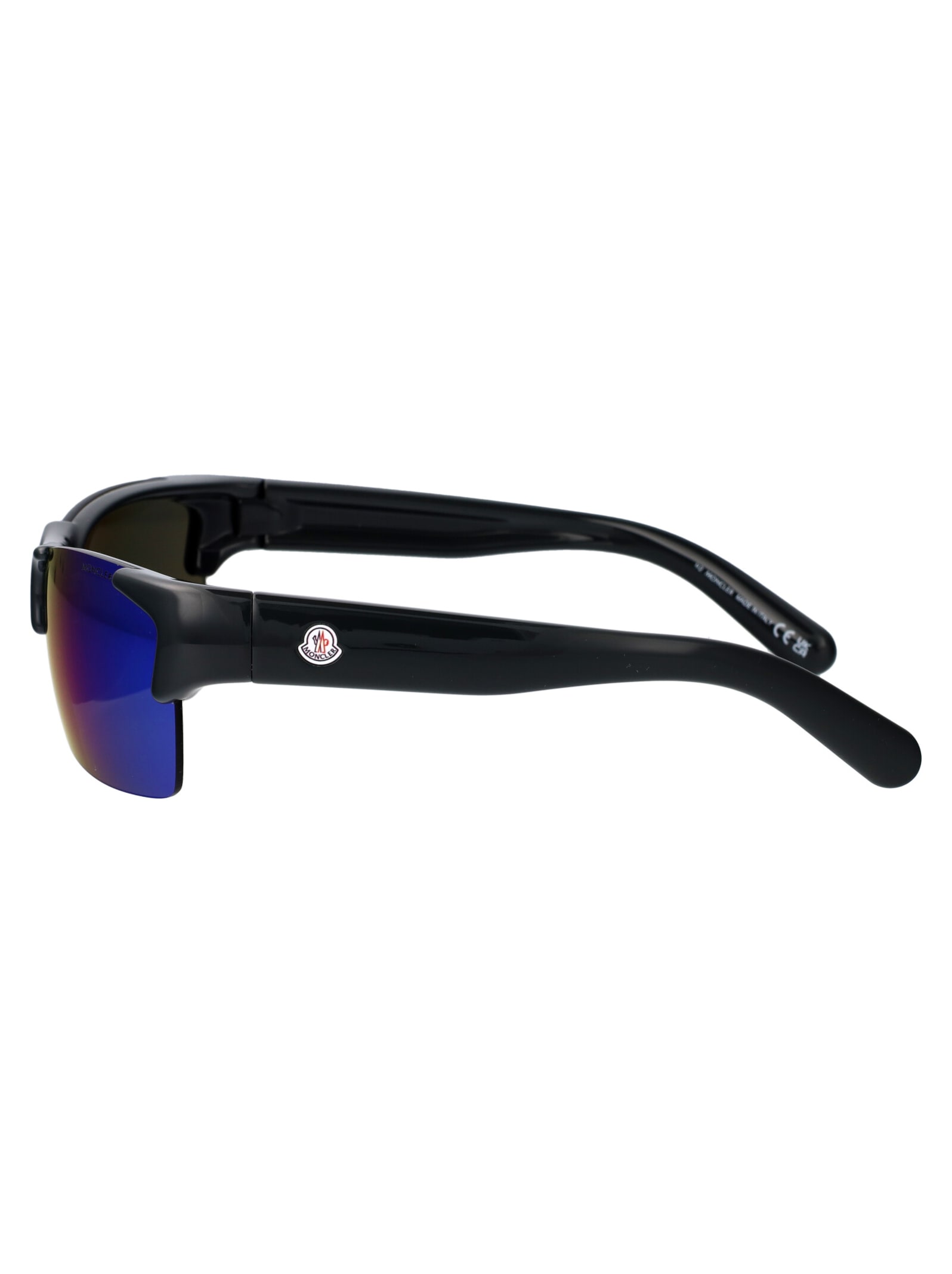 Shop Moncler Ml0282 Sunglasses In 20q Black