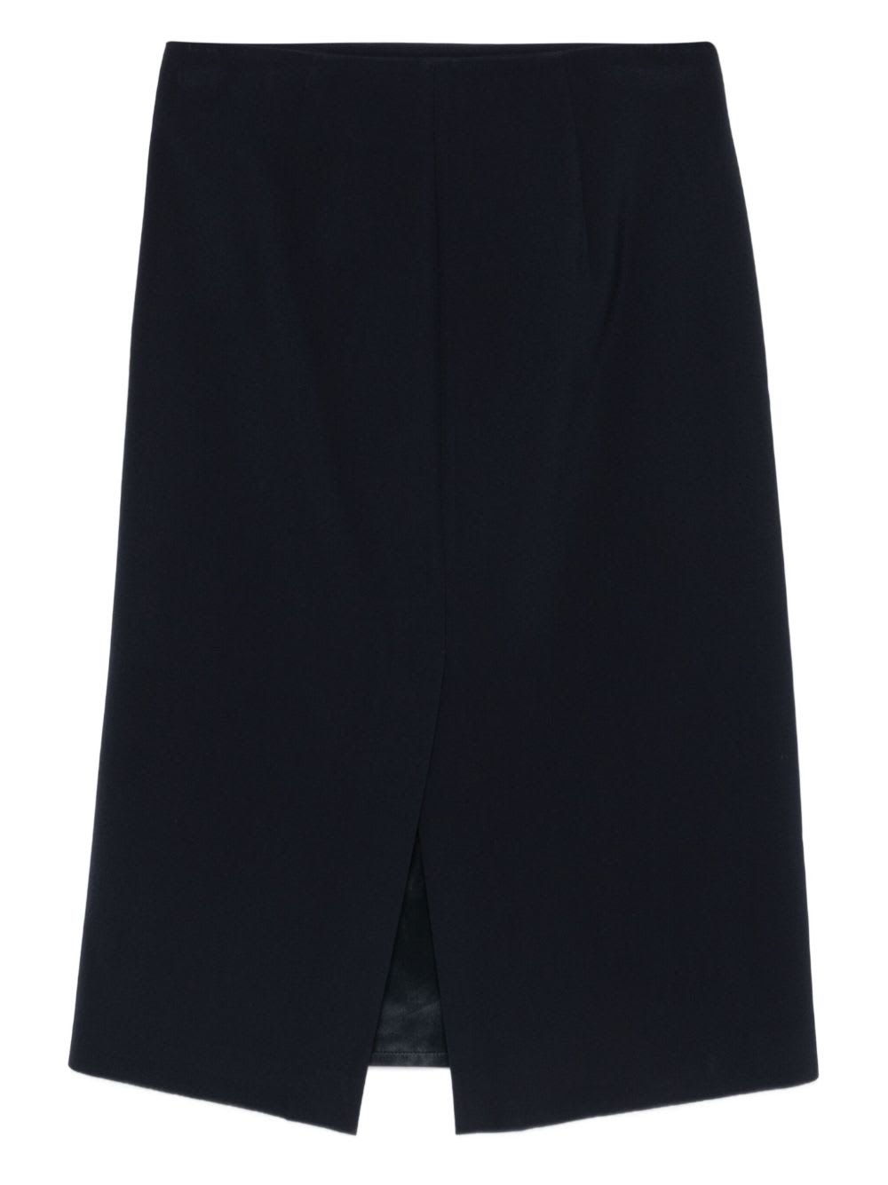 Peserico Midi Skirt In Black