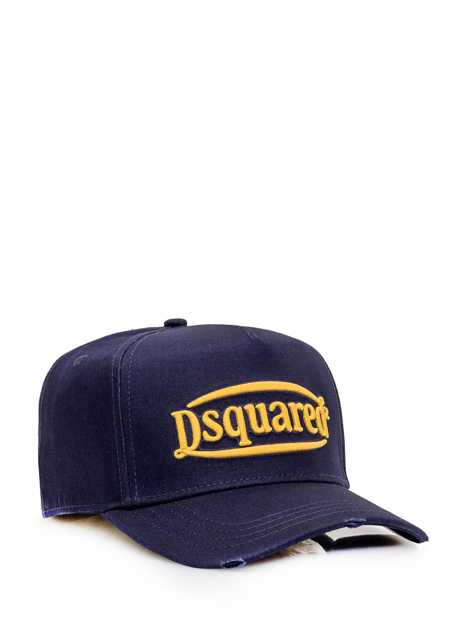 Dsquared2 Embroidered-logo Baseball Cap In Blue