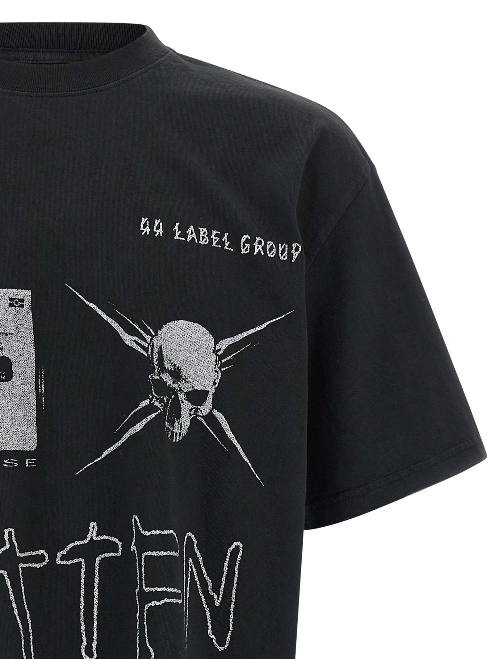 44 Label Group Commission T-shirt In Black