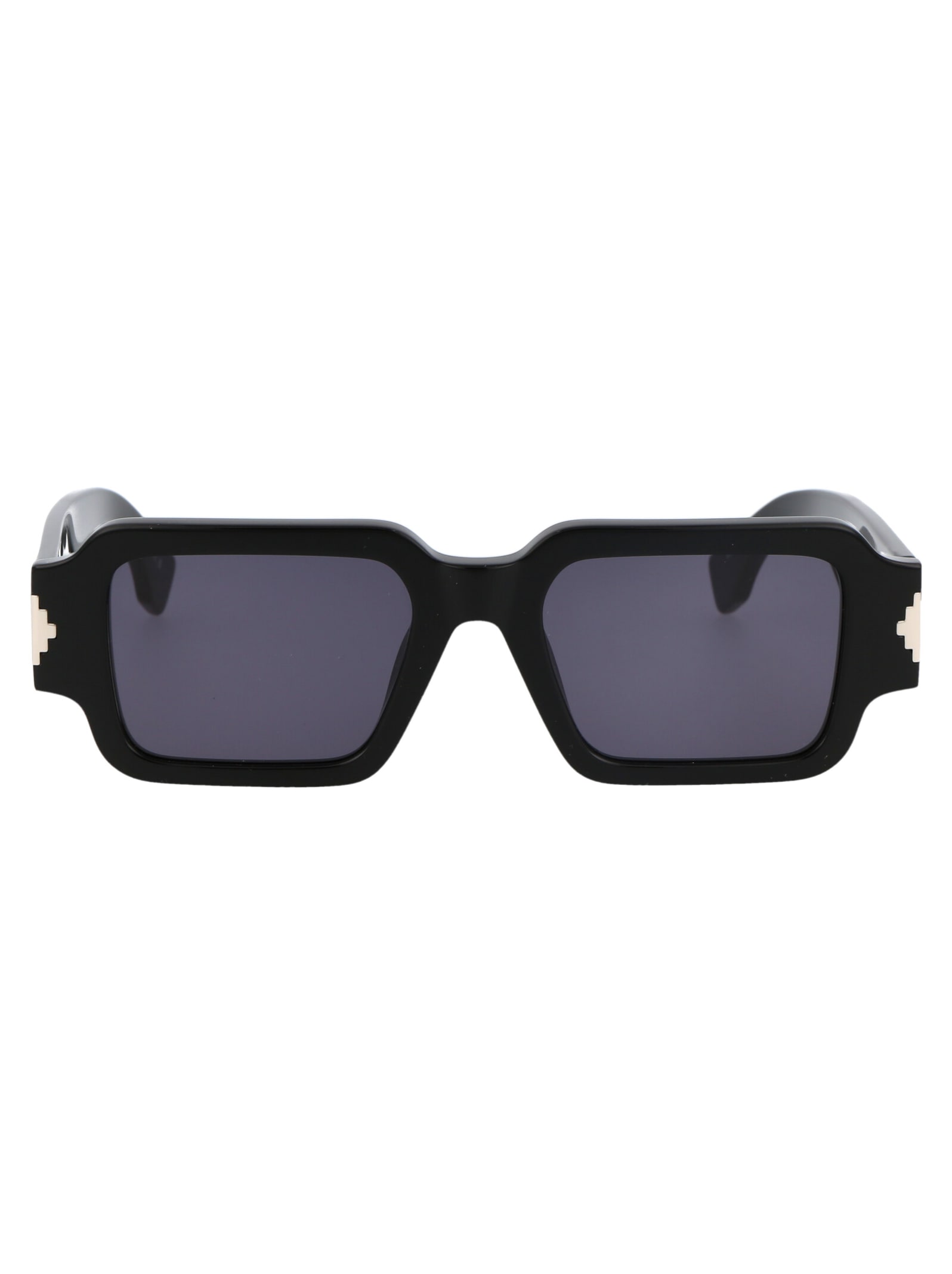 Shop Marcelo Burlon County Of Milan Maiten Sunglasses In 1007 Black