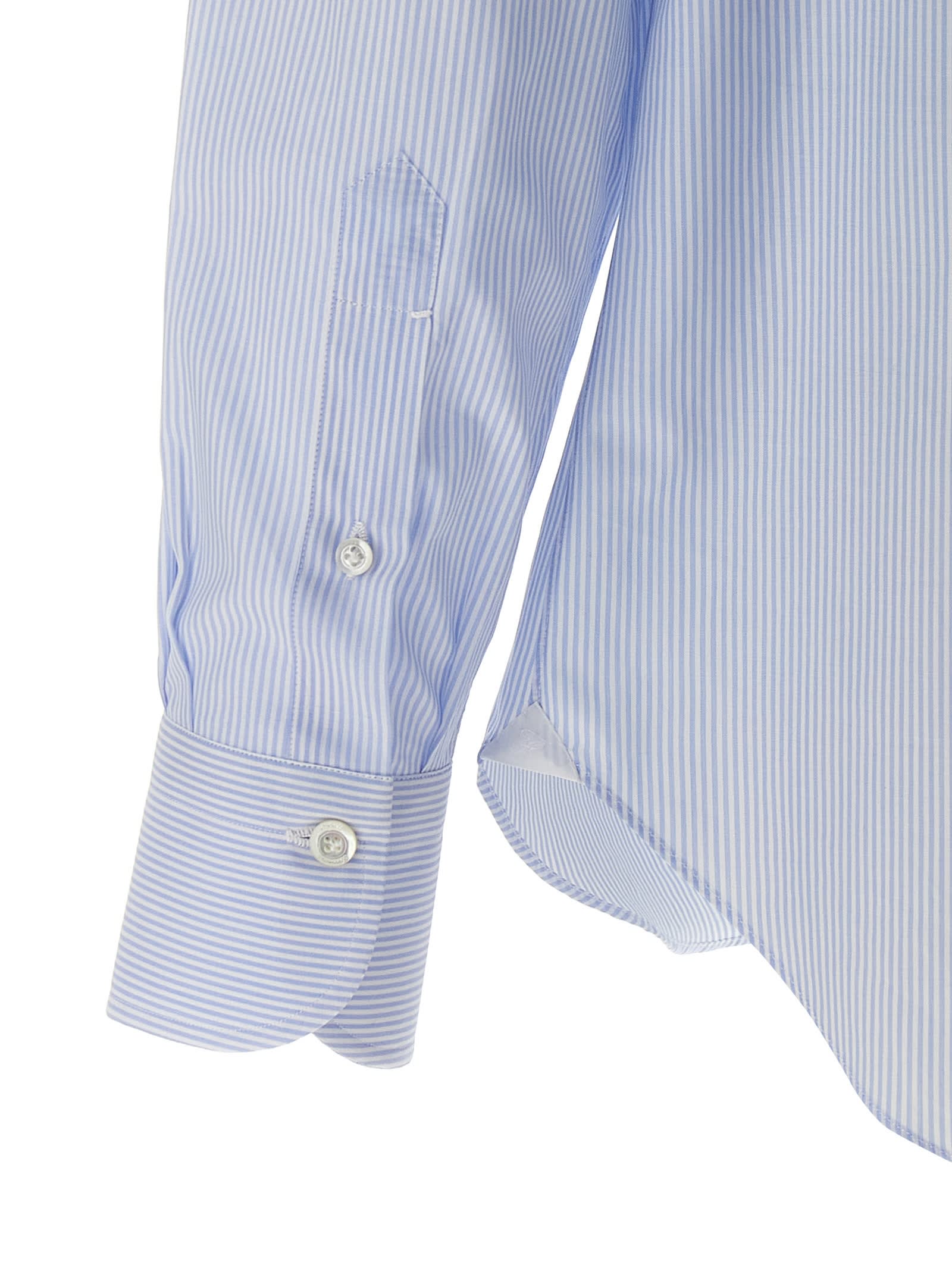 Finamore 1925 Finamore 'napoli' Shirt In Blue