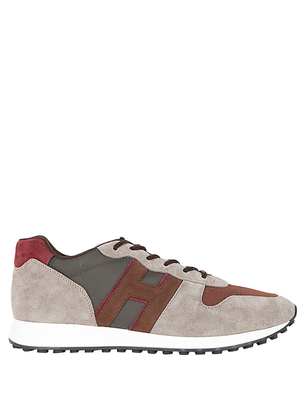 Hogan H383 Sneaker H Leather In R Multi | ModeSens