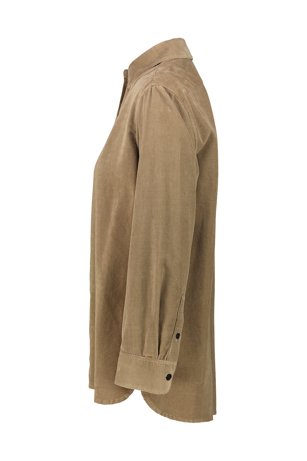 The Row Sisilia Shirt In Corduroy In Neutral