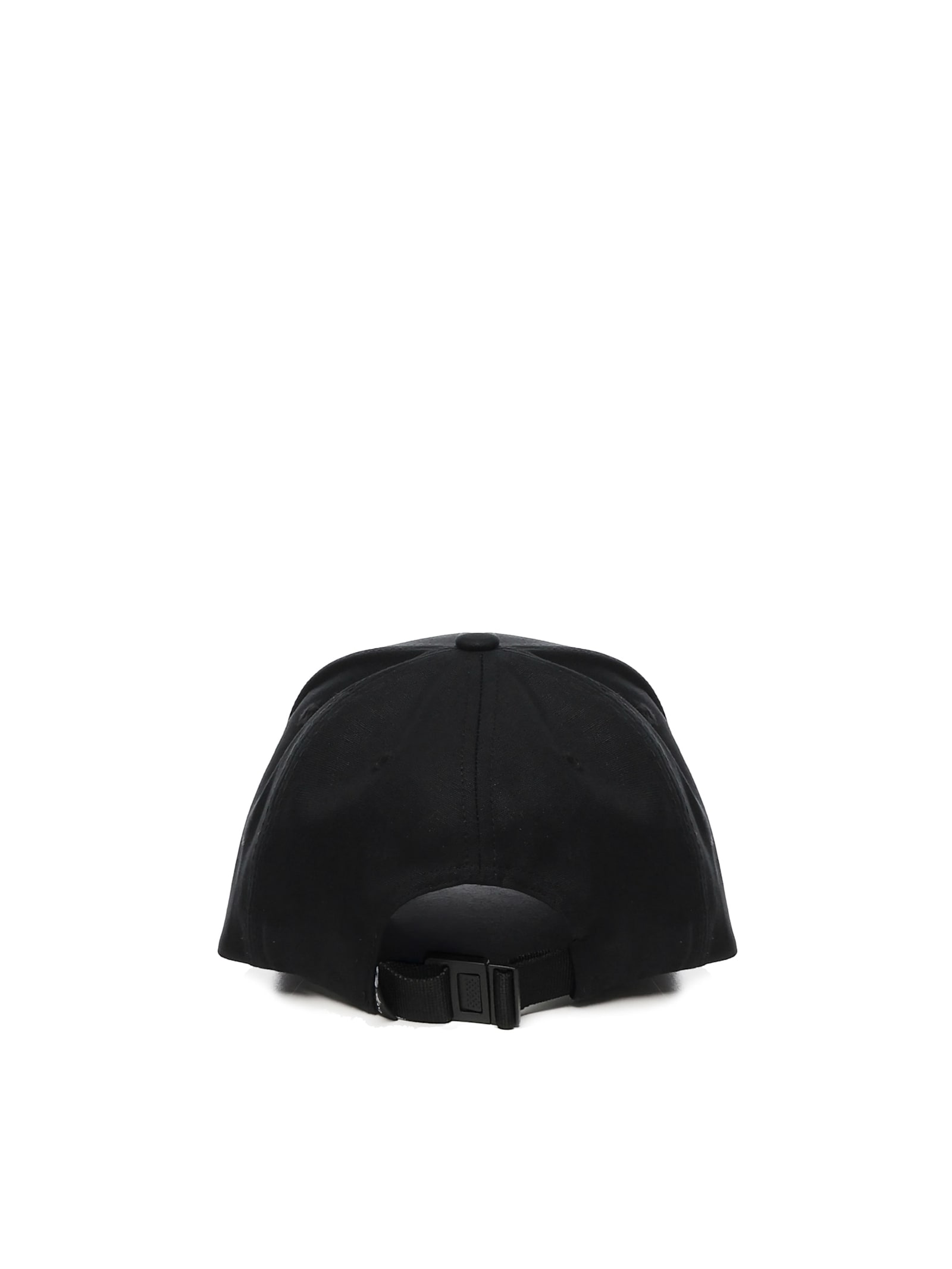 STONE ISLAND BASEBALL HAT WITH COMPASS EMBROIDERY 