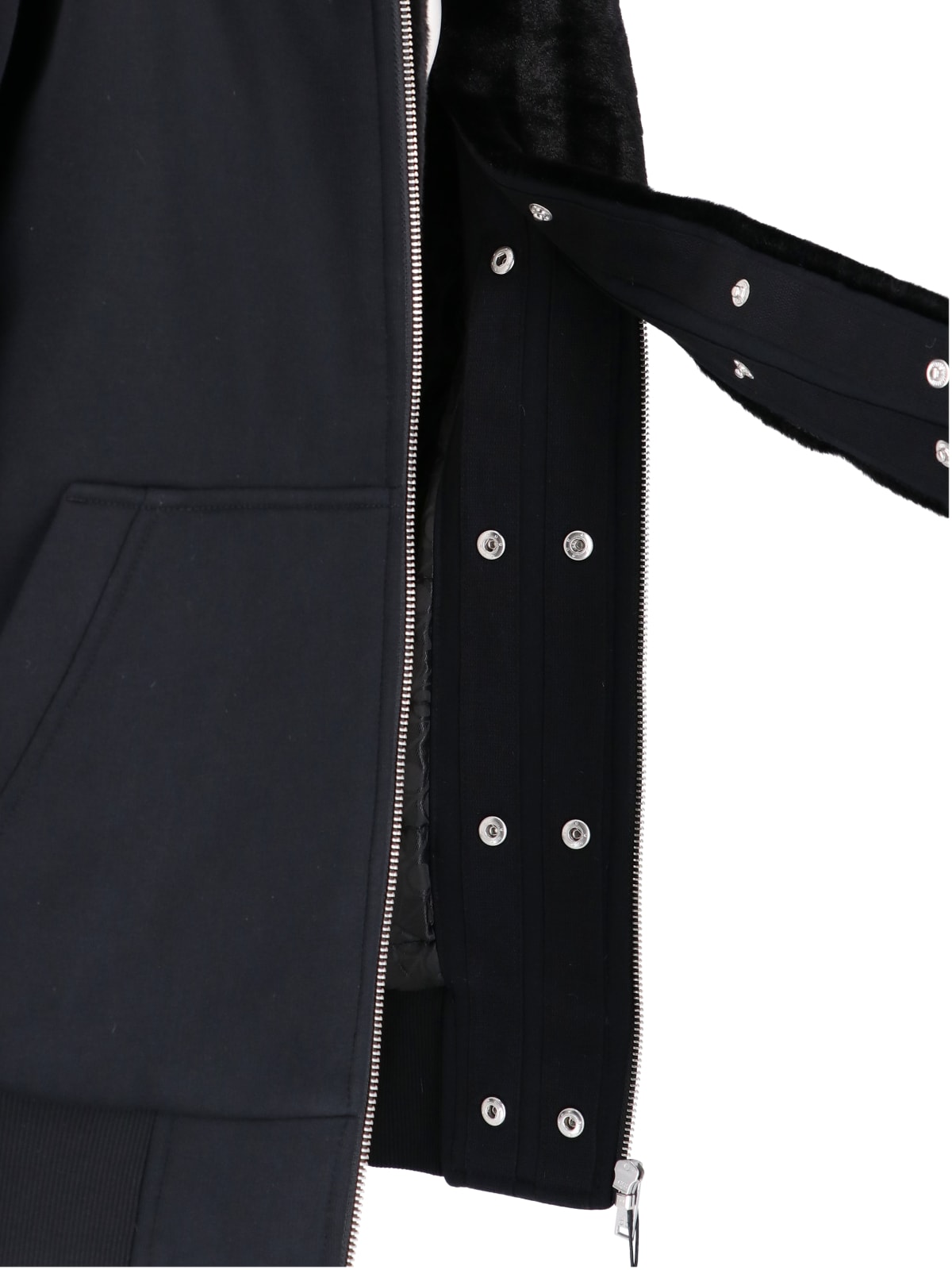 Moose Knuckles Hoodie In Blue