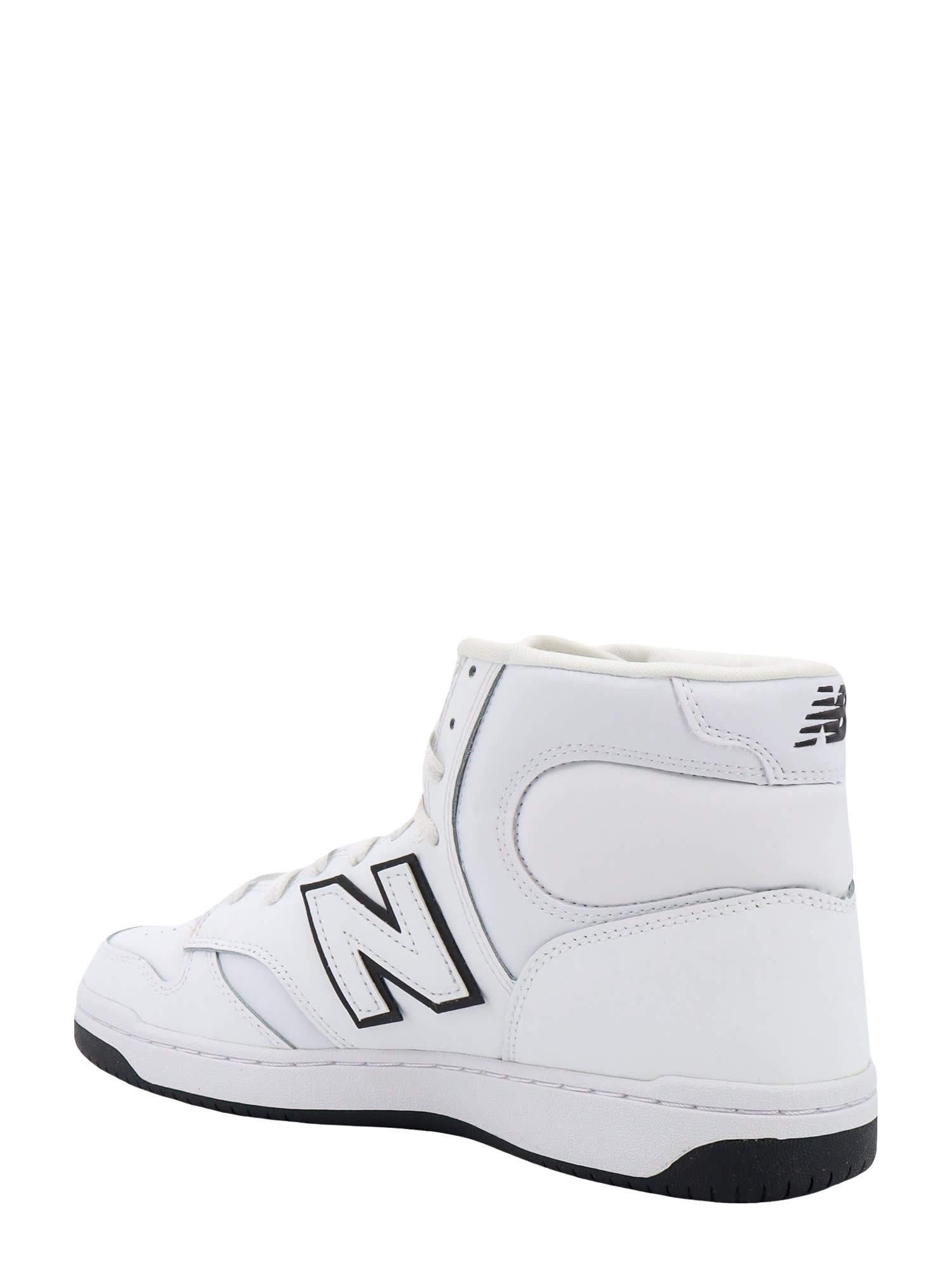 Shop New Balance 480 Sneakers In White