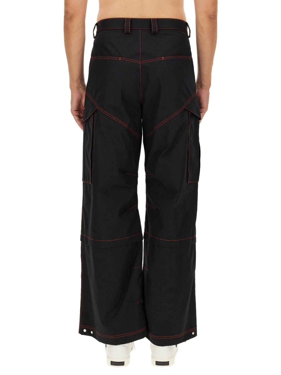 Shop Off-white Cargo Pants In Black