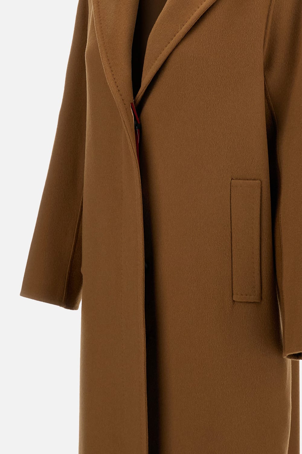 Max Mara Ardenne Coat From The Atelier Line In Brown