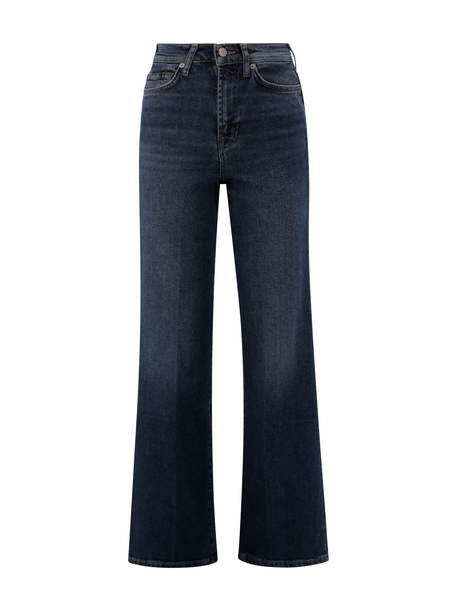 Wide Leg High Waist Jeans