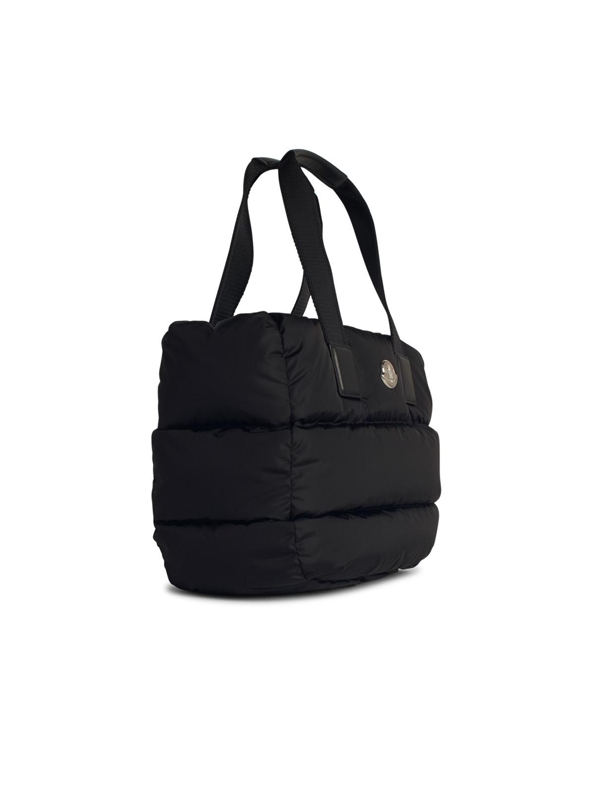 MONCLER CARADO BLACK NYLON BAG
