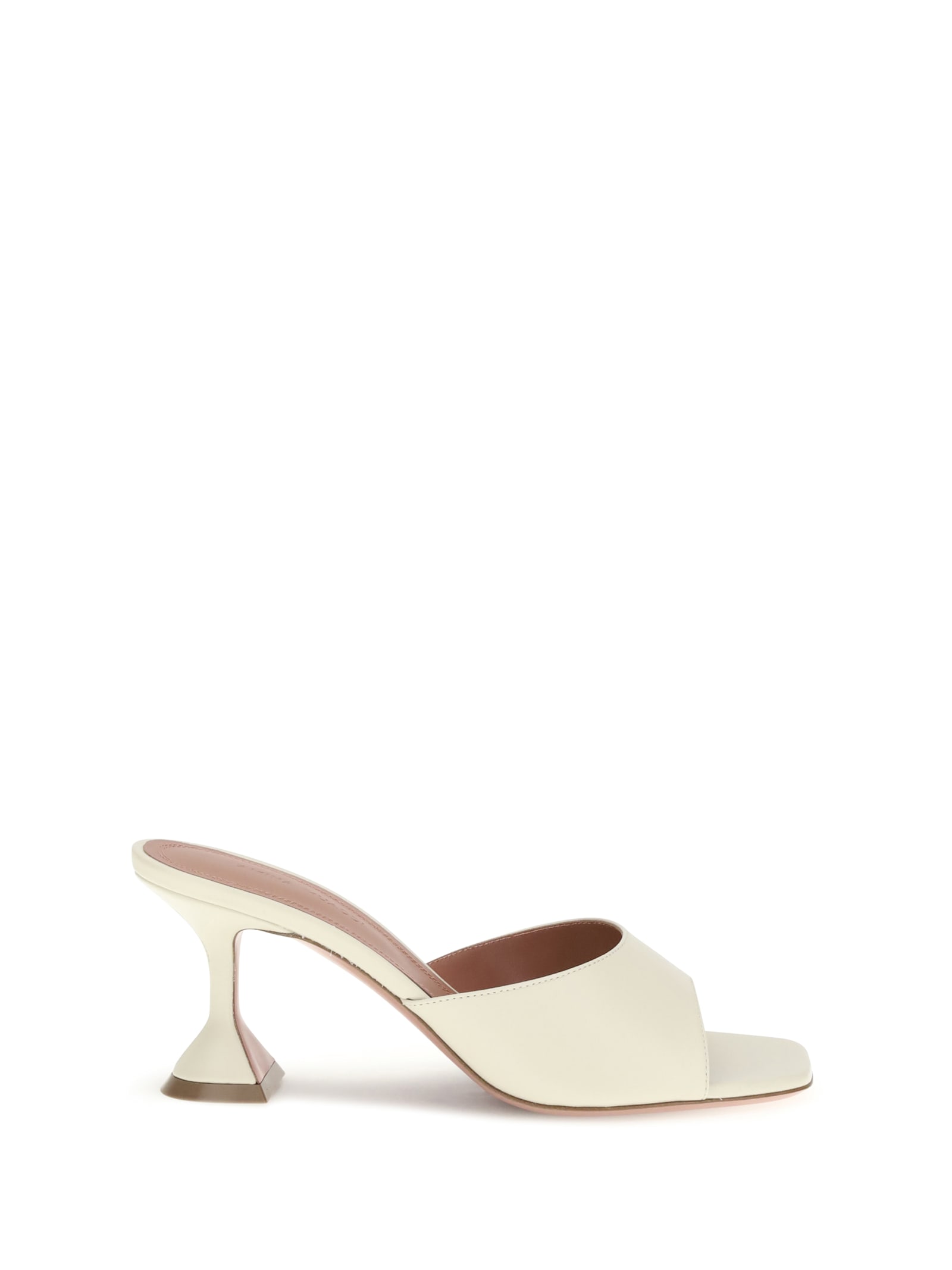 Amina Muaddi Women Lupita Sandals In Metallic