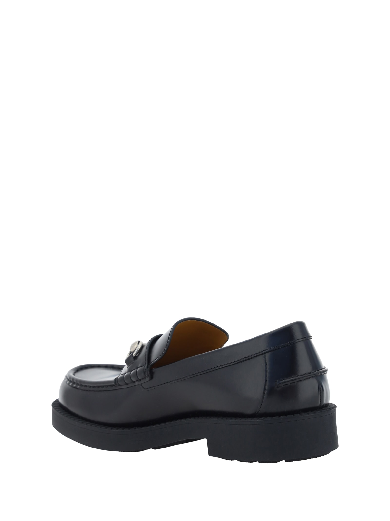 Shop Gucci Loafers In Black