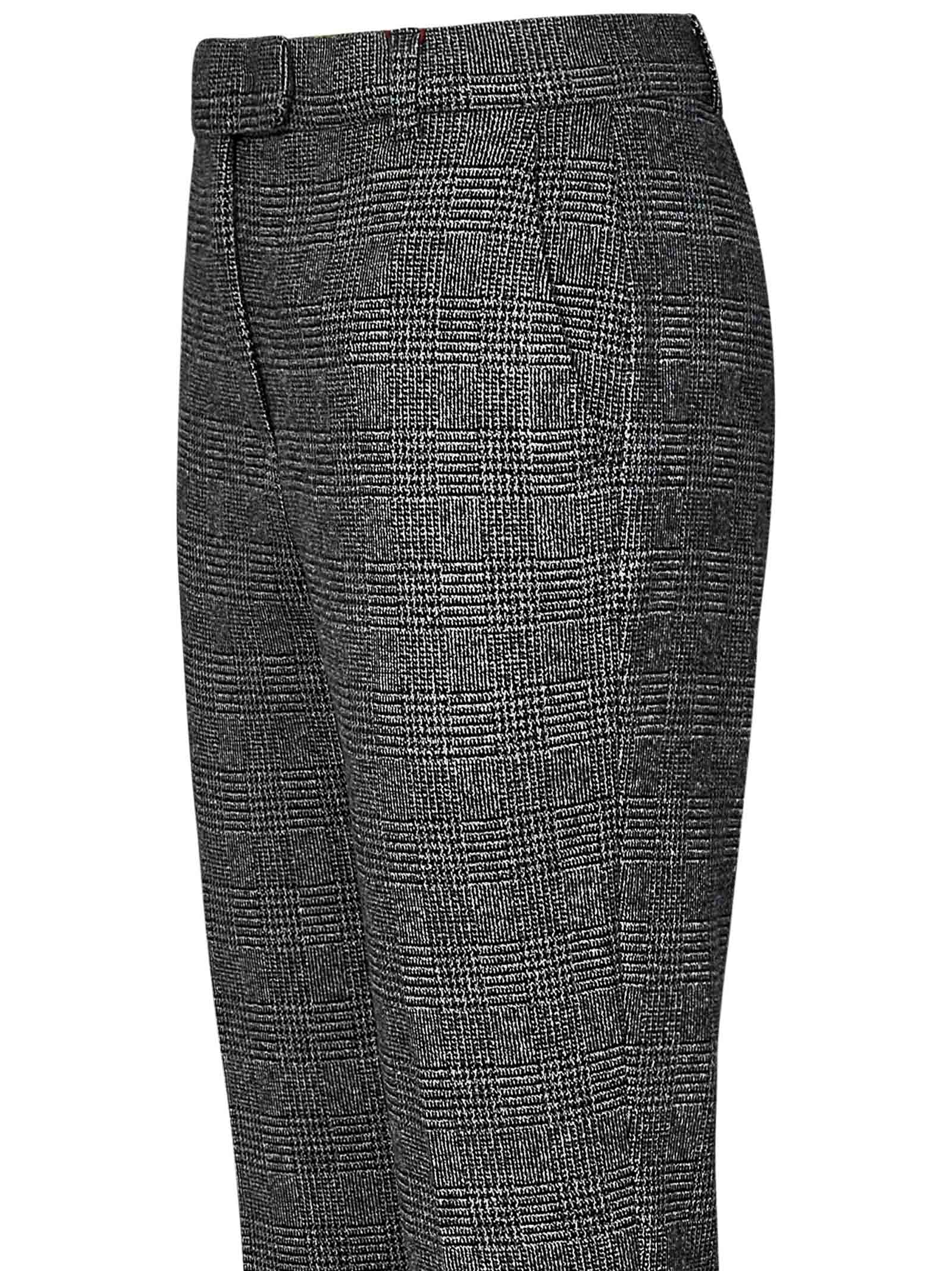 Shop Max Mara Maxmara Studio Gerico Trousers In Grey