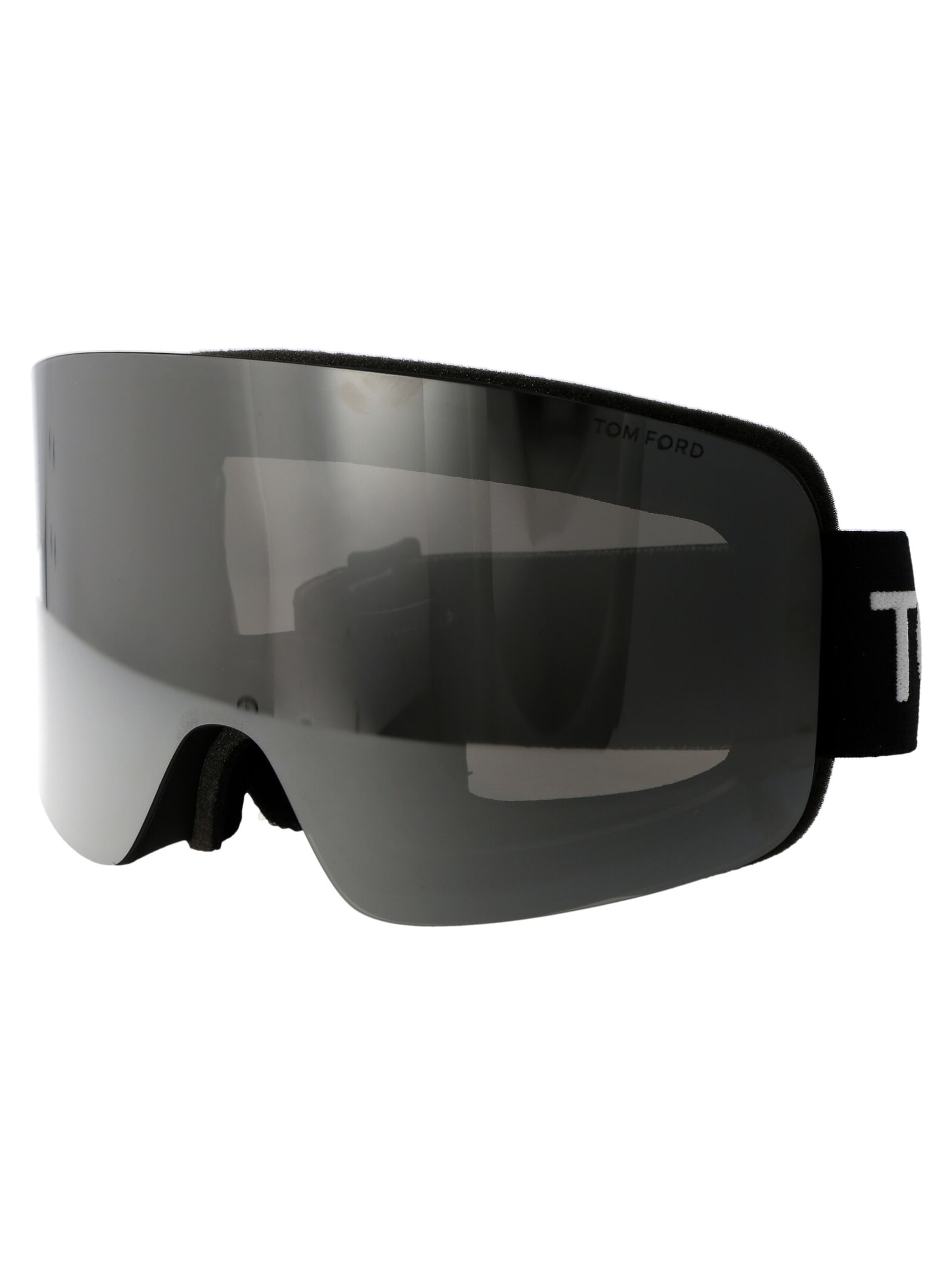 Tom Ford Ft1124 Sunglasses In 01c Nero Lucido / Fumo Specchiato