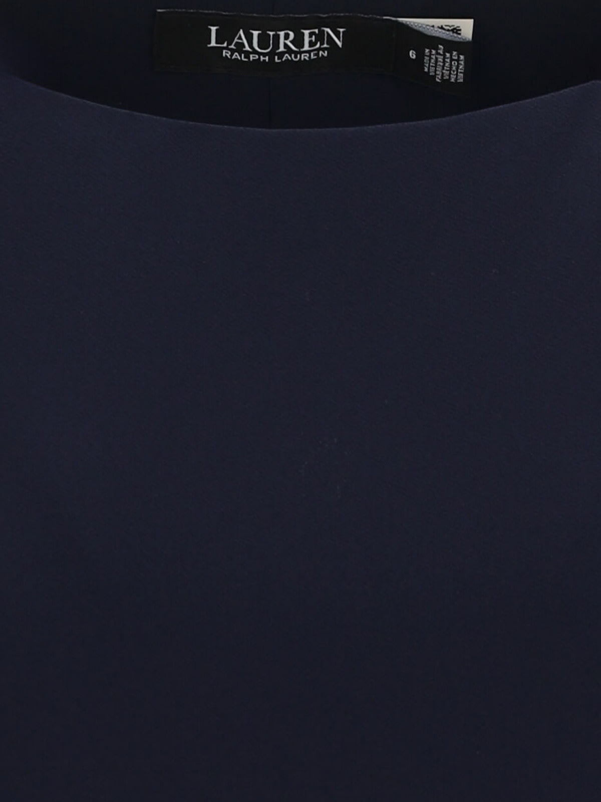 Ralph Lauren Mini Cape Dress In Blue