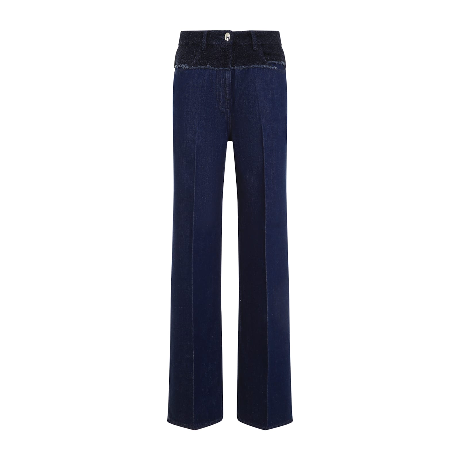 Shop Givenchy Cotton Jeans In Indigo Blue