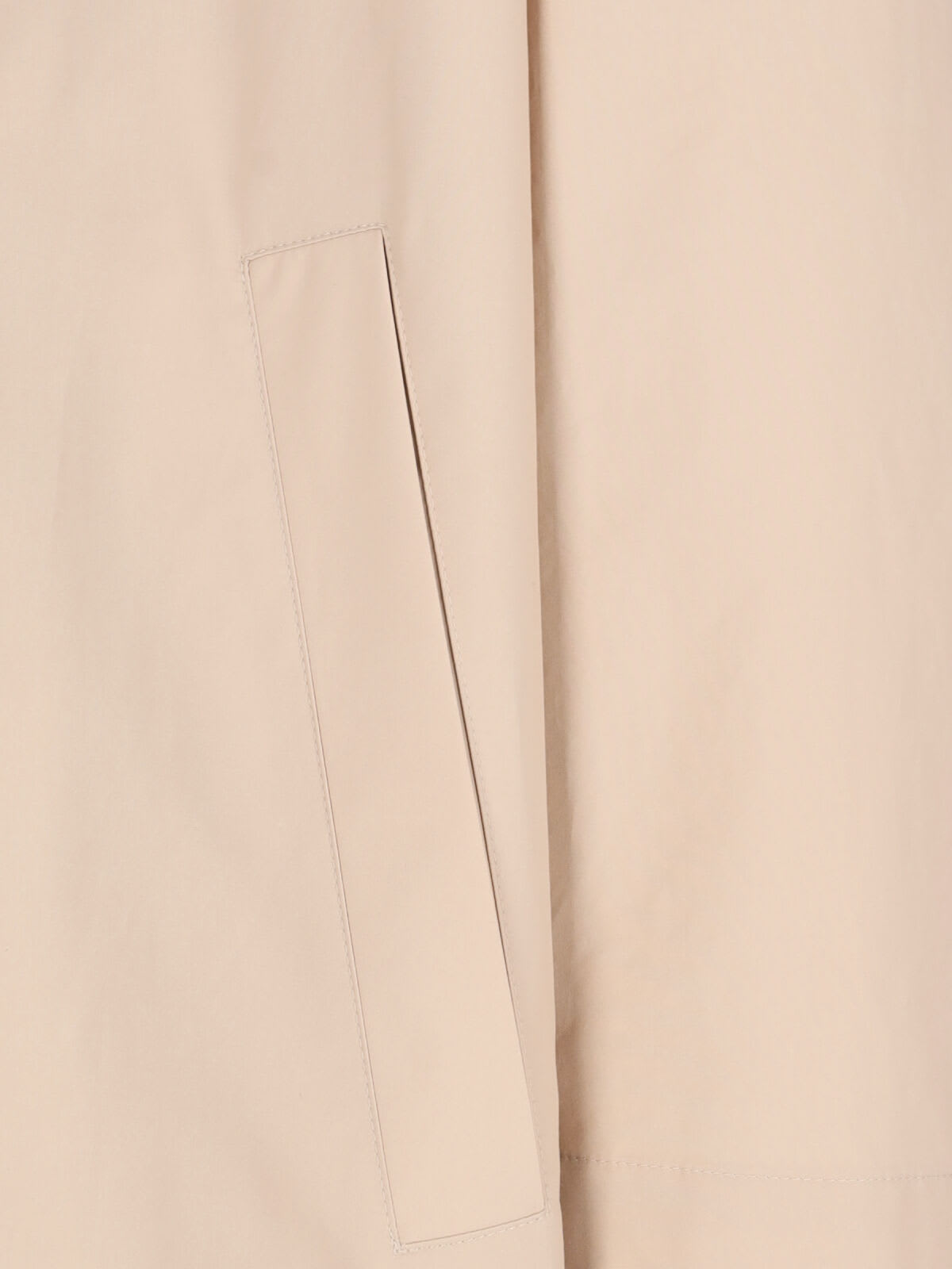 Jil Sander Logo Trench Coat - Beige In Beige