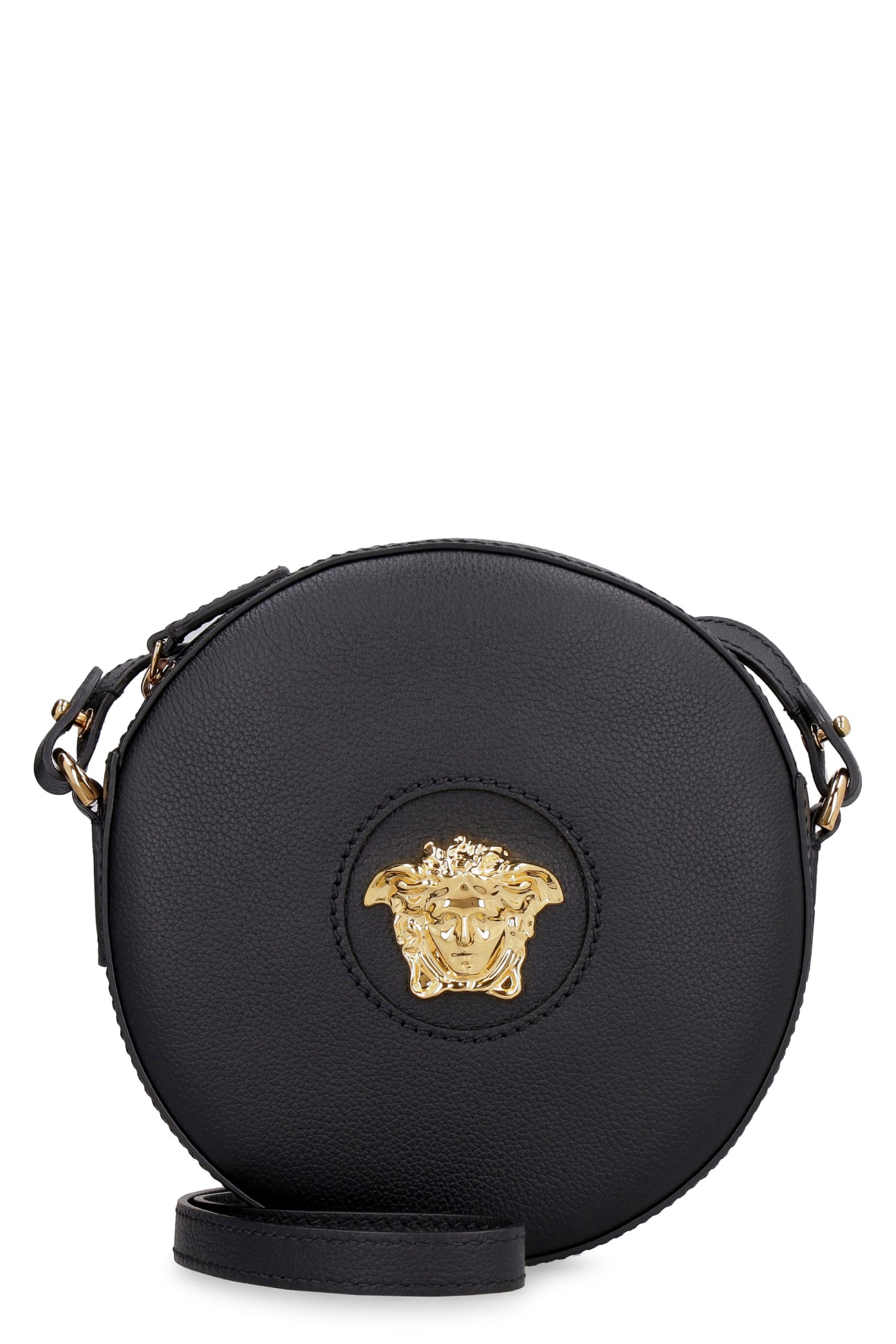 Versace La Medusa Leather Camera Bag