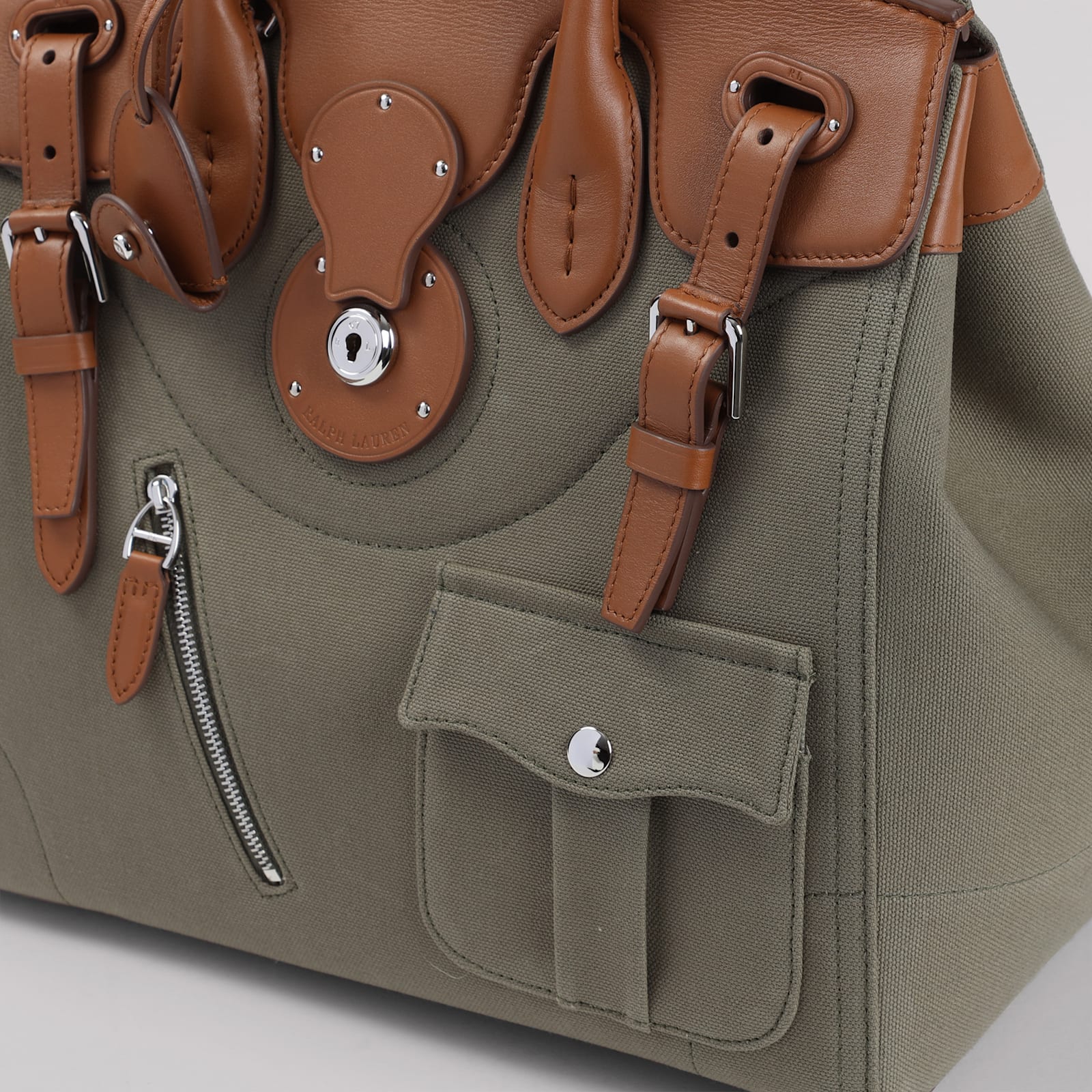Ralph Lauren Ricky 33 Canvas In Dusty Sage
