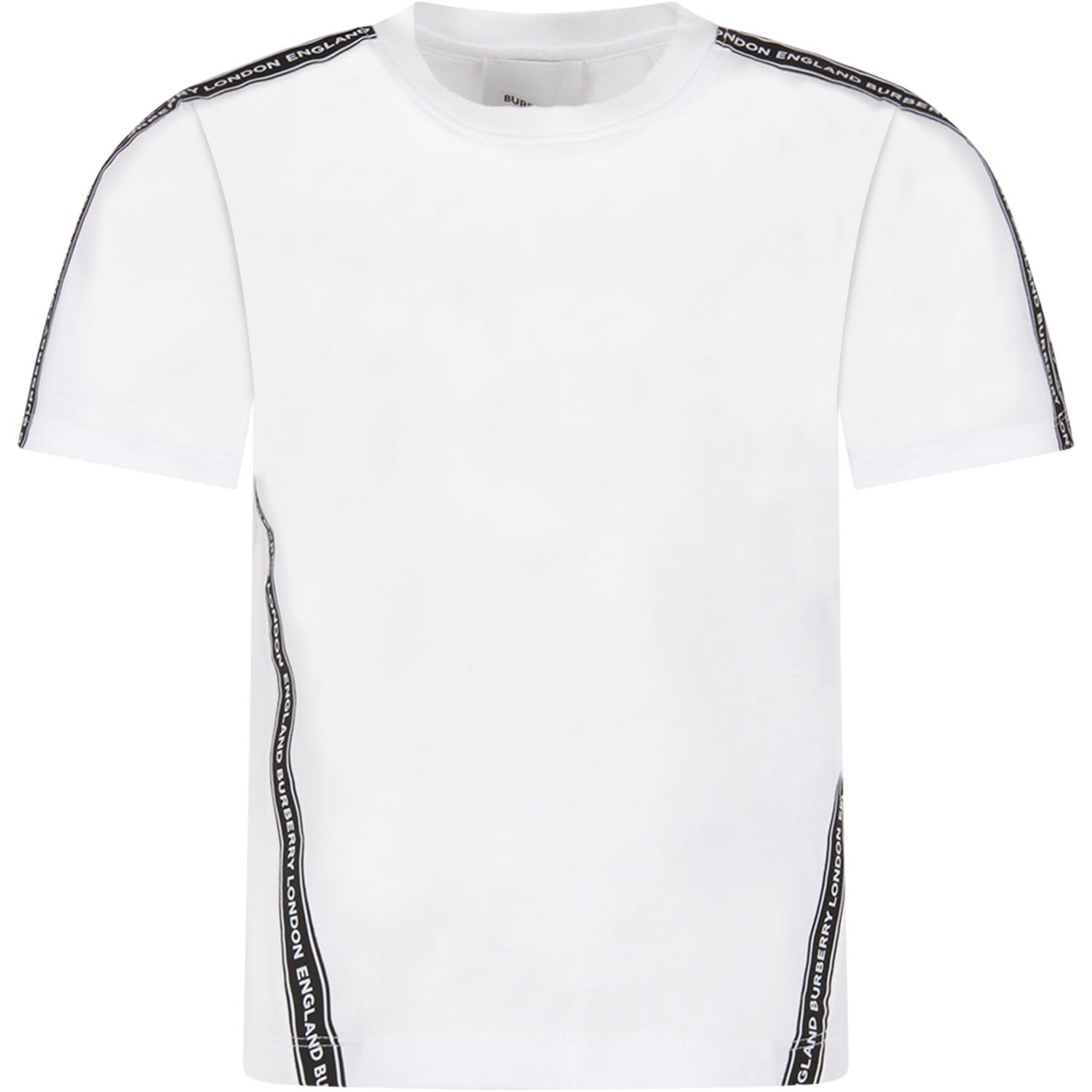 burberry t shirt kids white