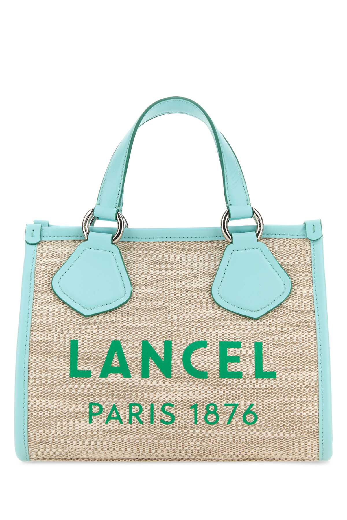 Multicolor Canvas Summer Shopping Bag