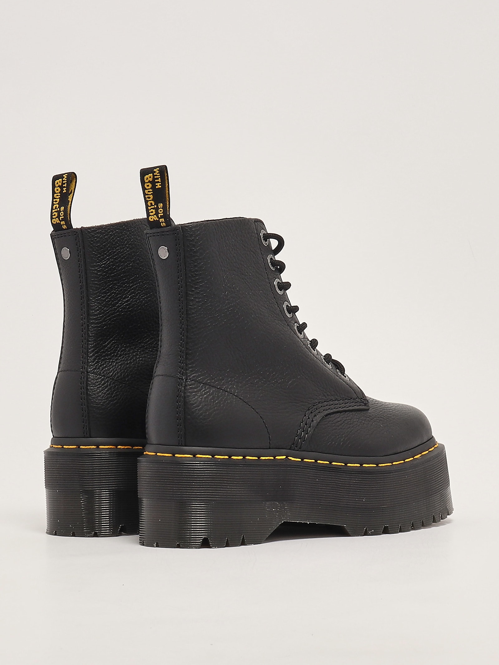 Shop Dr. Martens' Pascal Boots In Nero