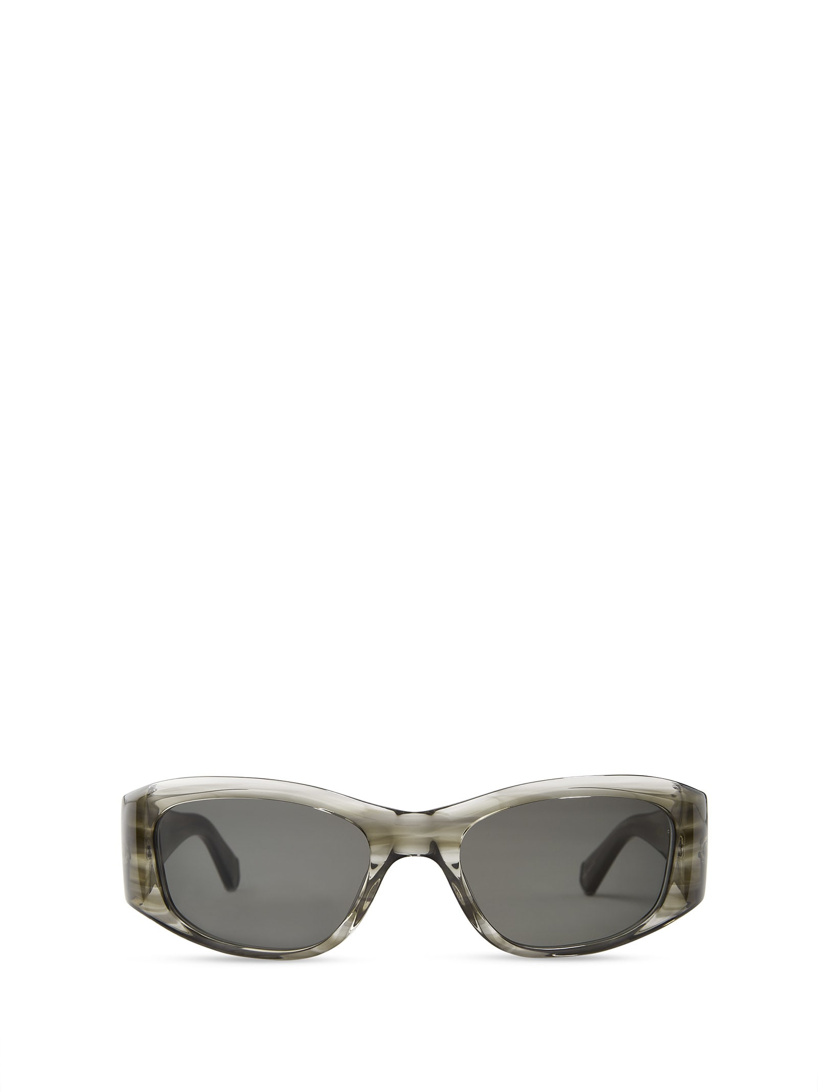Shop Mr Leight Aloha Doc S Celestial Grey-pewter Sunglasses