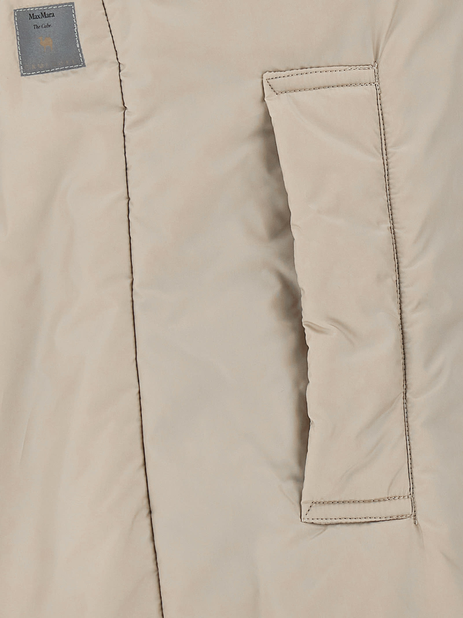 Max Mara The Cube Greengo Vest In Brown