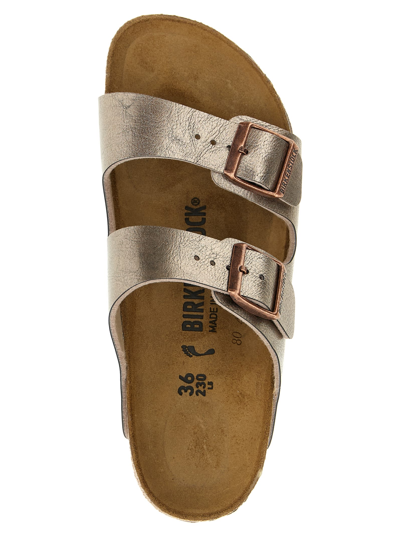 Birkenstock Arizona Bs Sandals In Gray