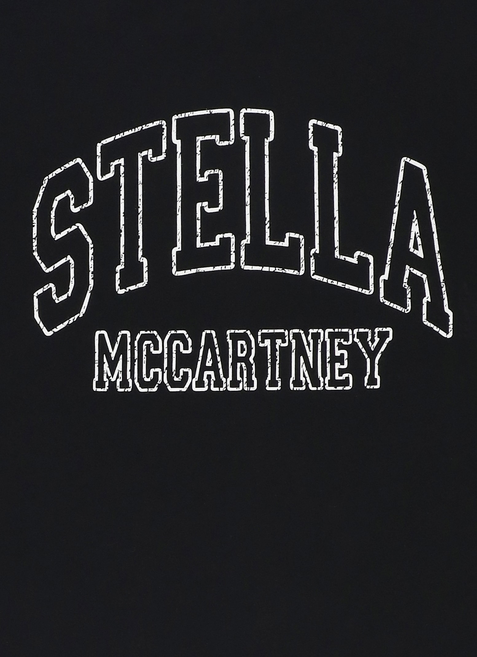 Stella Mccartney Logo-print T-shirt In Black