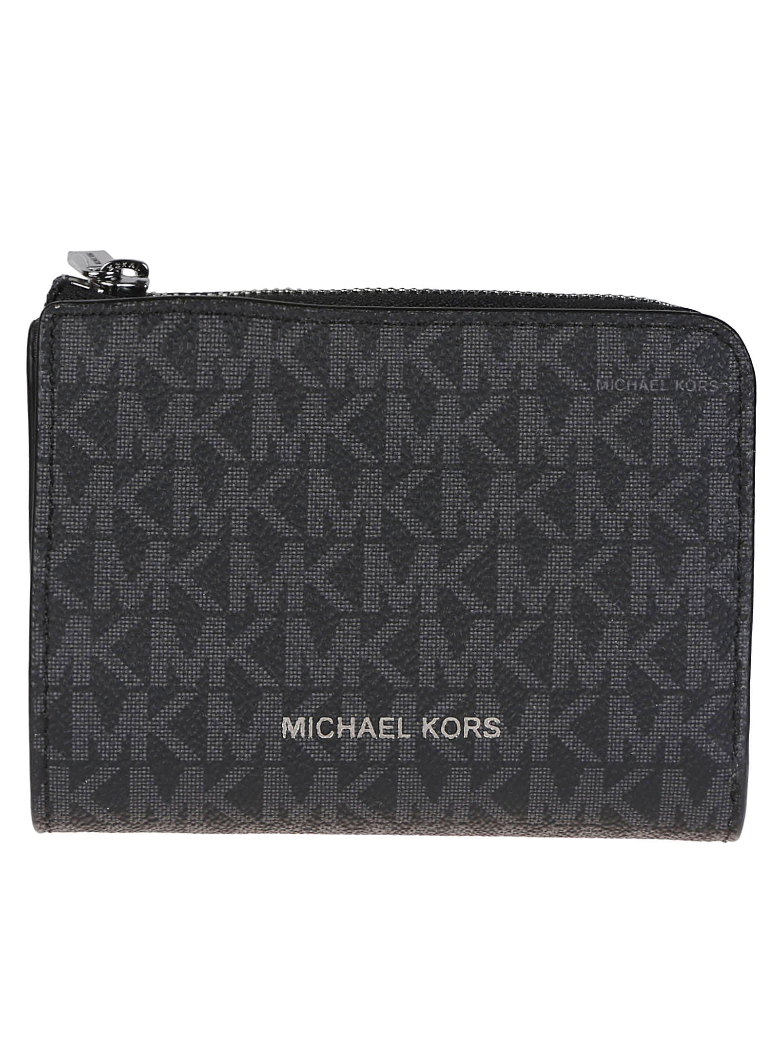 Shop Michael Kors Hudson Wallet In Black