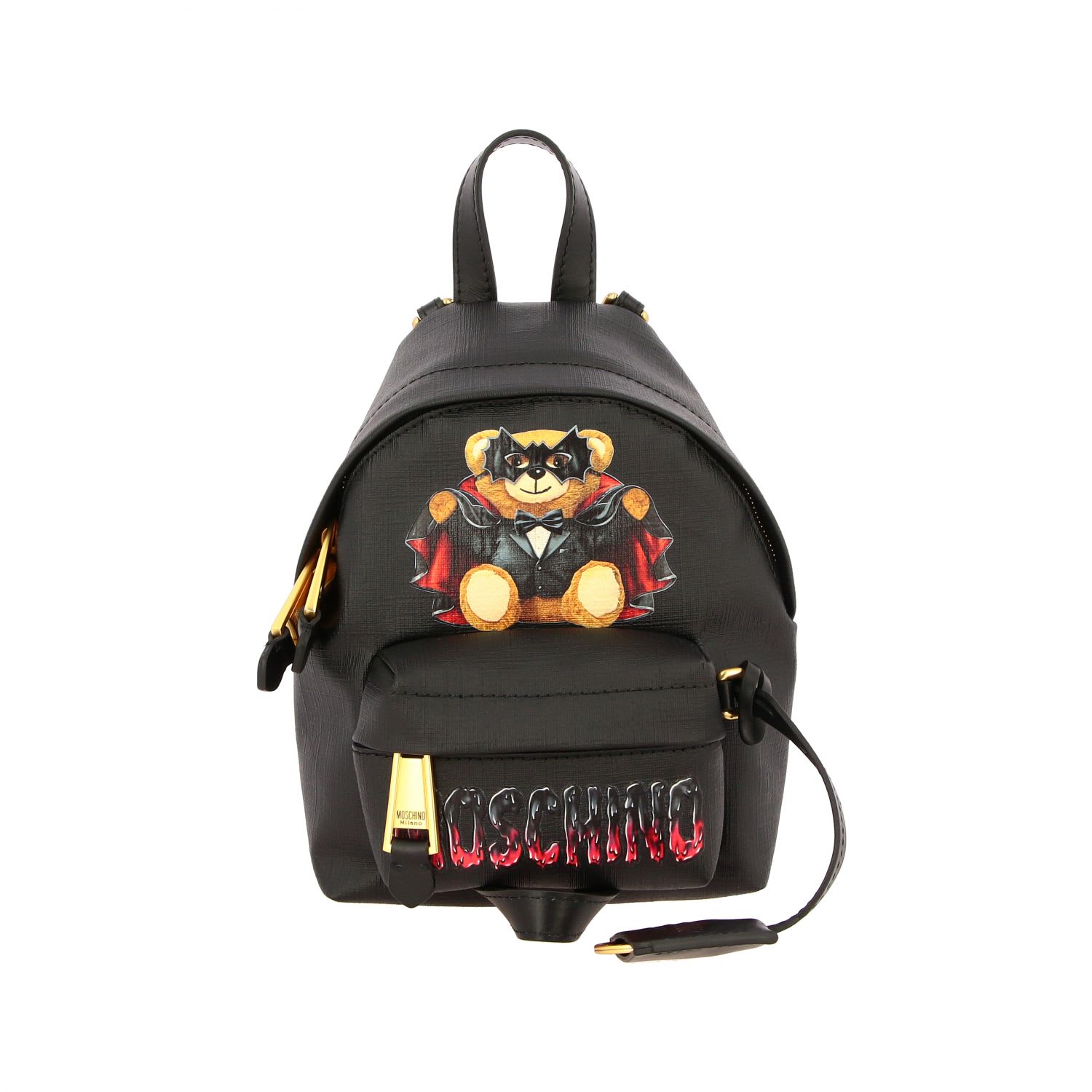 MOSCHINO COUTURE BAT TEDDY BACKPACK,11213314