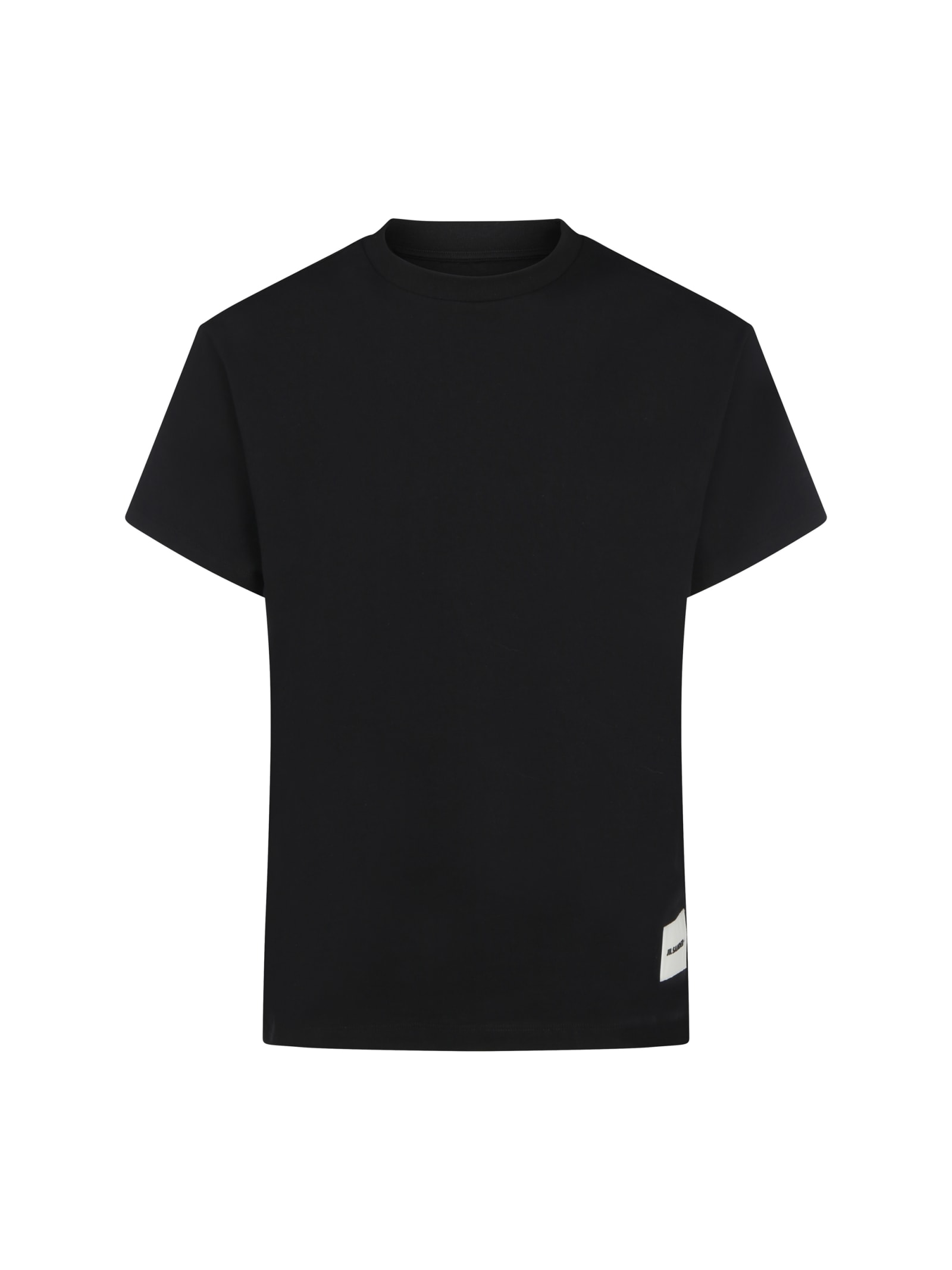 Shop Jil Sander T-shirt In Black