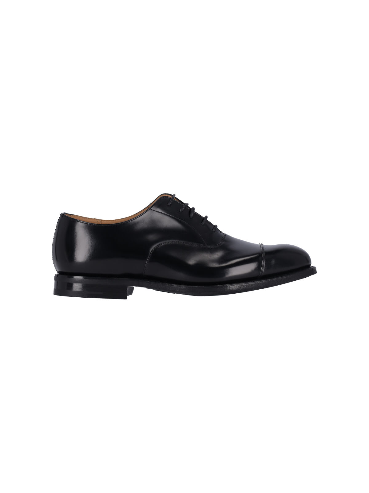Church's Black Leather Lace Up Shoes