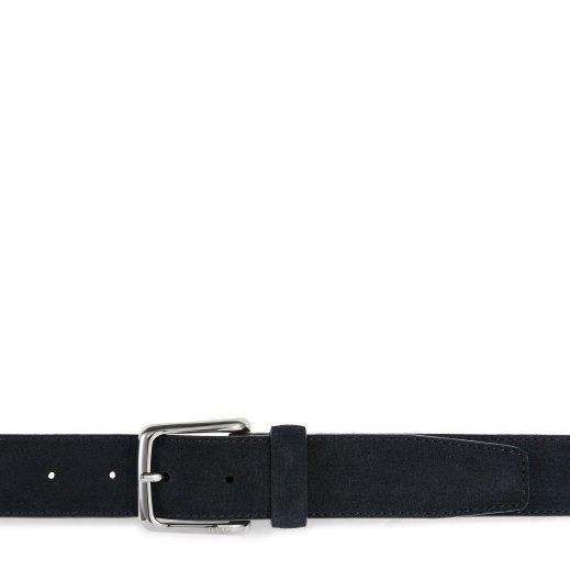 Shop Tod's Classic Buckle Belt In Blue