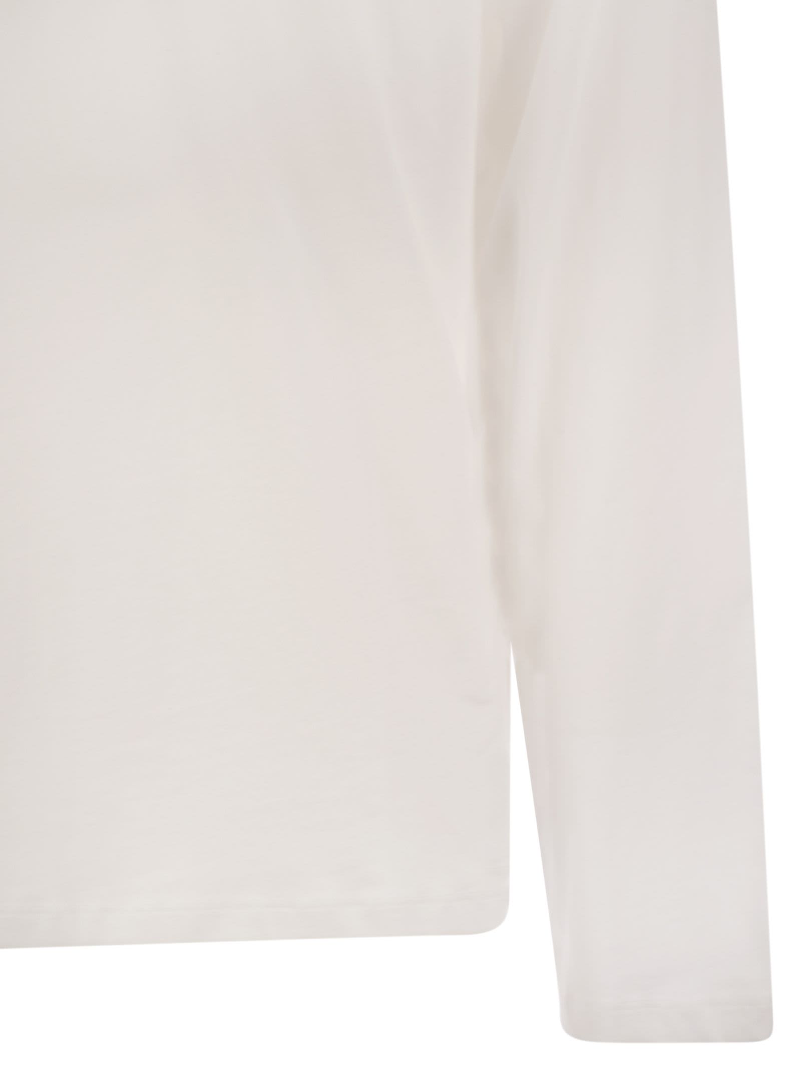 Majestic Long-sleeved Crew-neck T-shirt